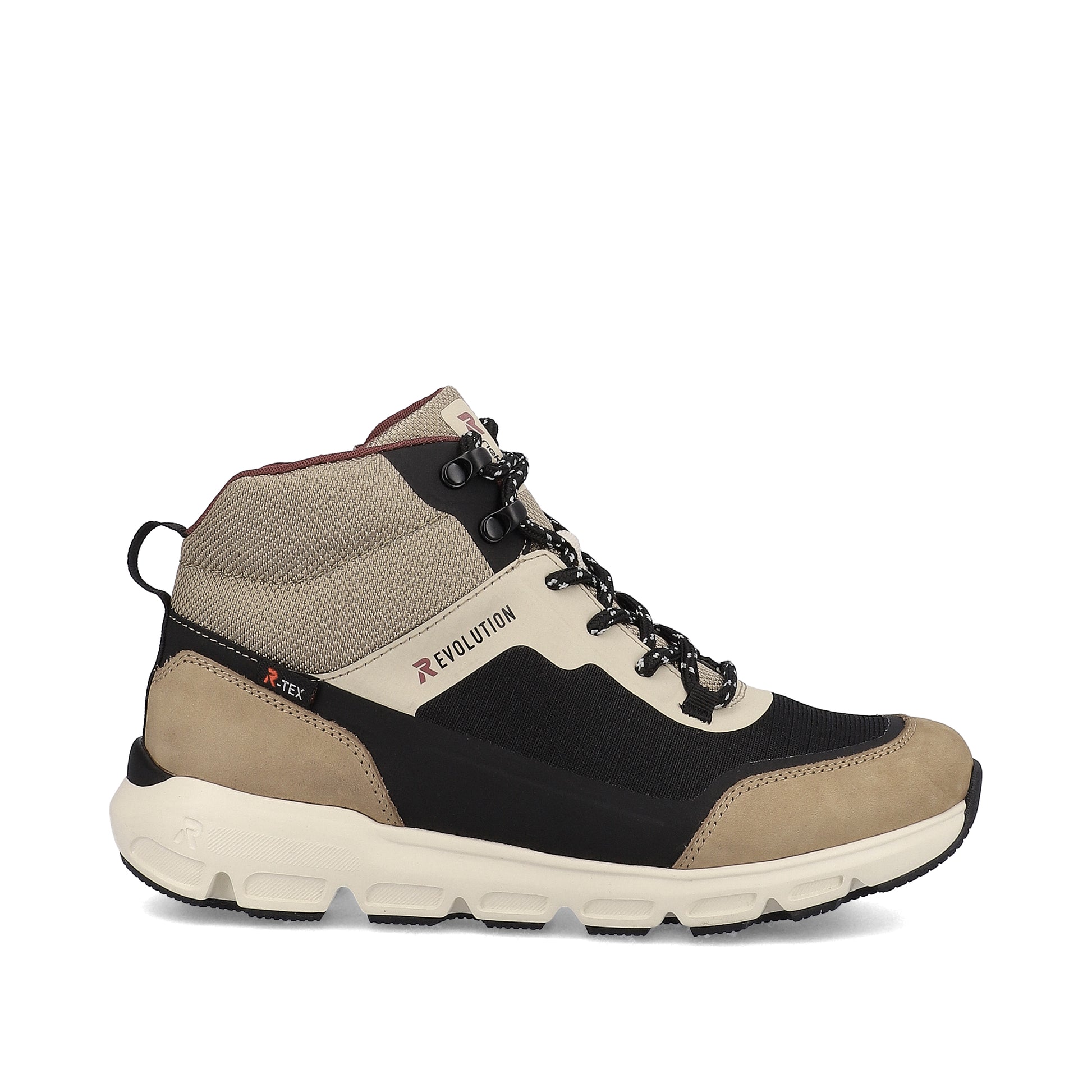 Beige Zip Boots for Women | Rieker Sport 40460-62