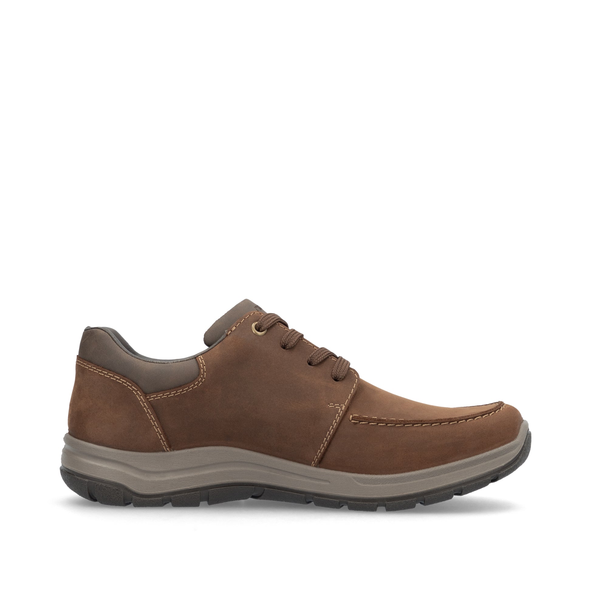 Brown Zip Shoes for Men | Rieker 03601-22