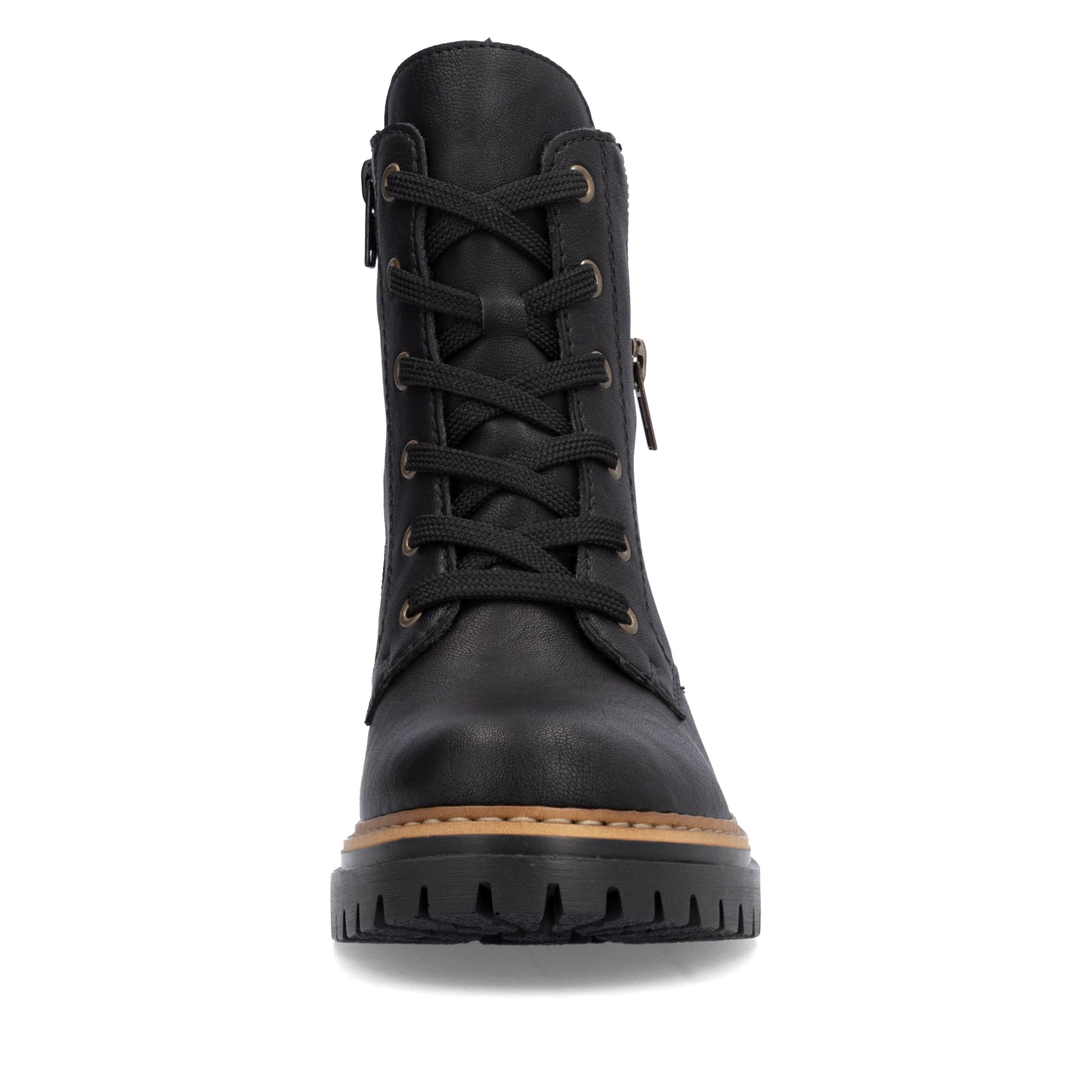 Black Zip Boots for Women | Rieker 72617-00