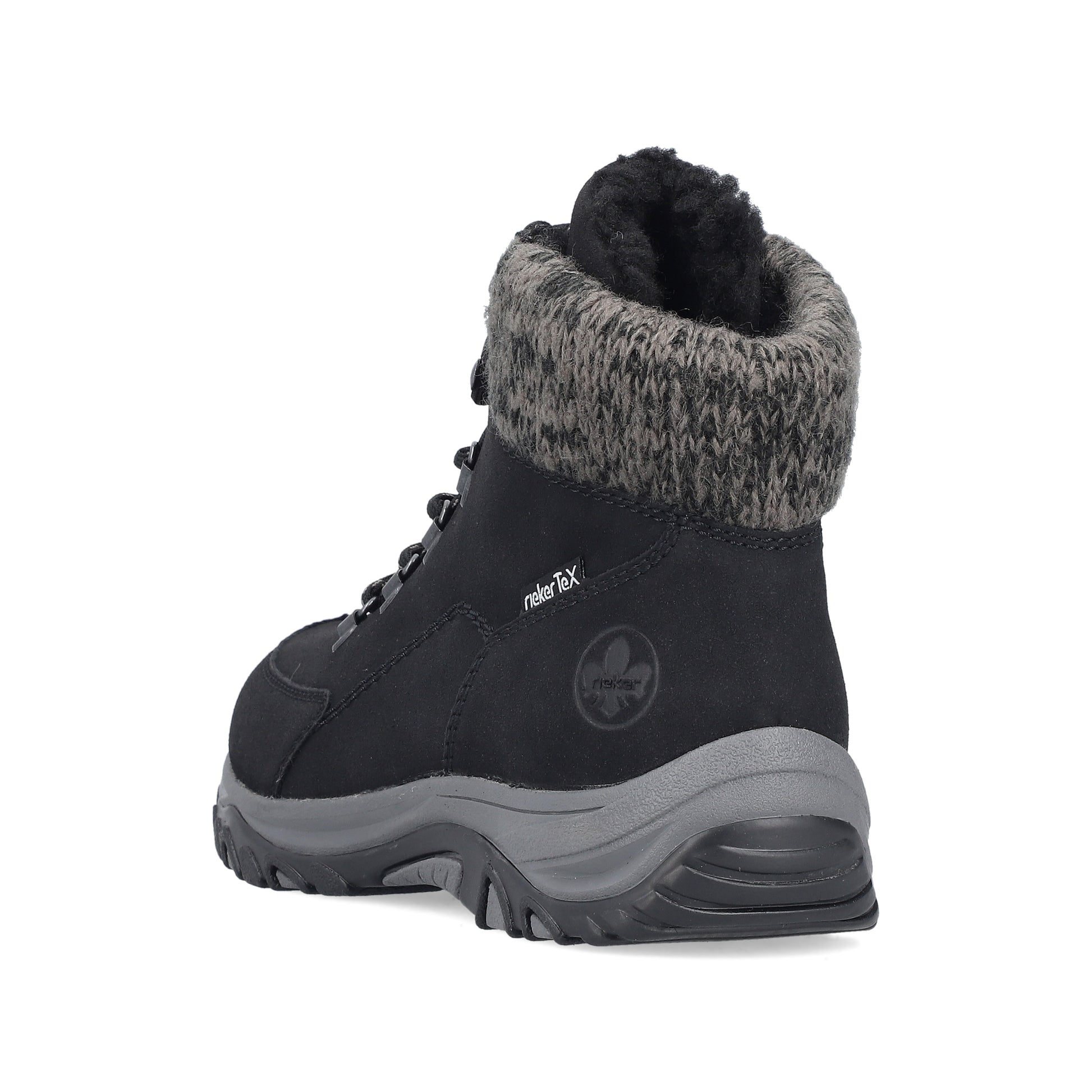 Black Elasticated Boots for Women | Rieker M9610-00