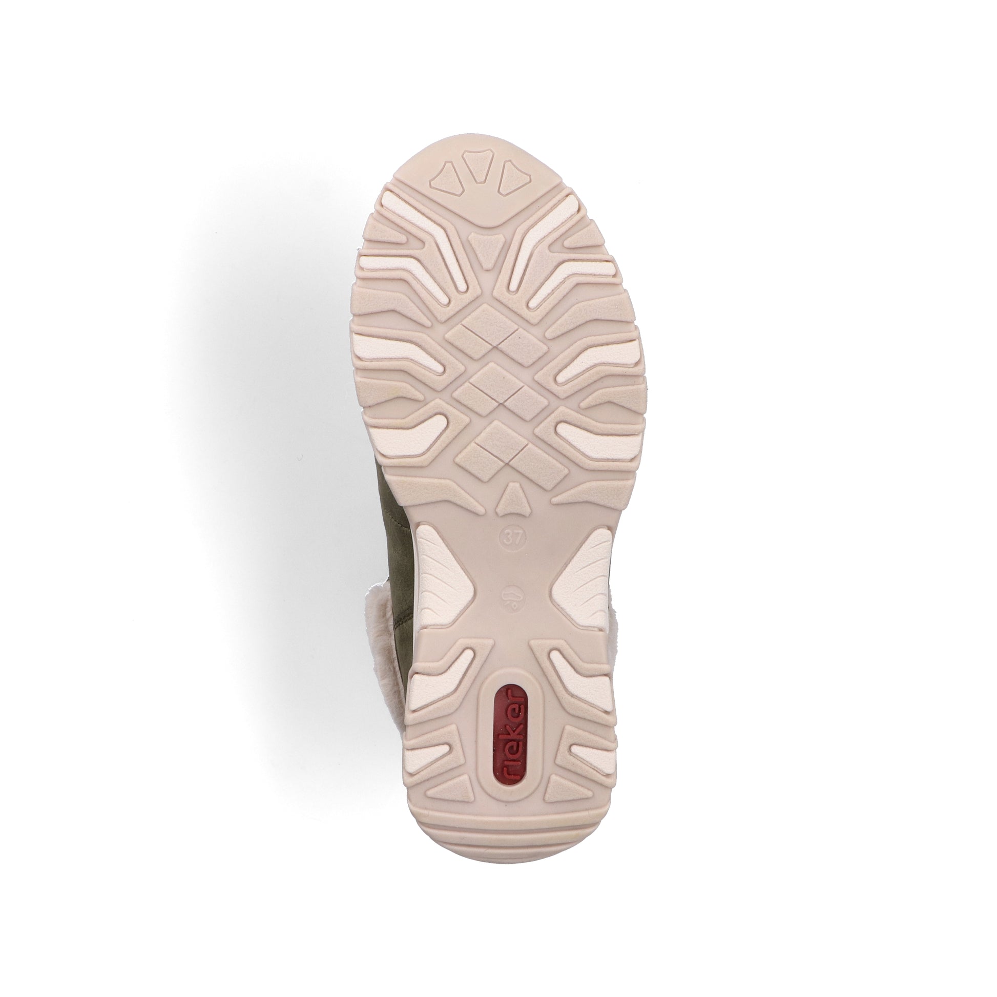 Green Elasticated Boots for Women | Rieker M9610-54