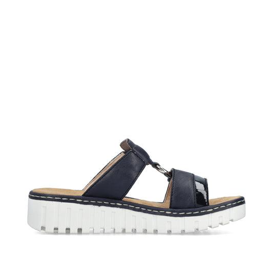 Rieker Woman's Sandals - Blue | V1396-14