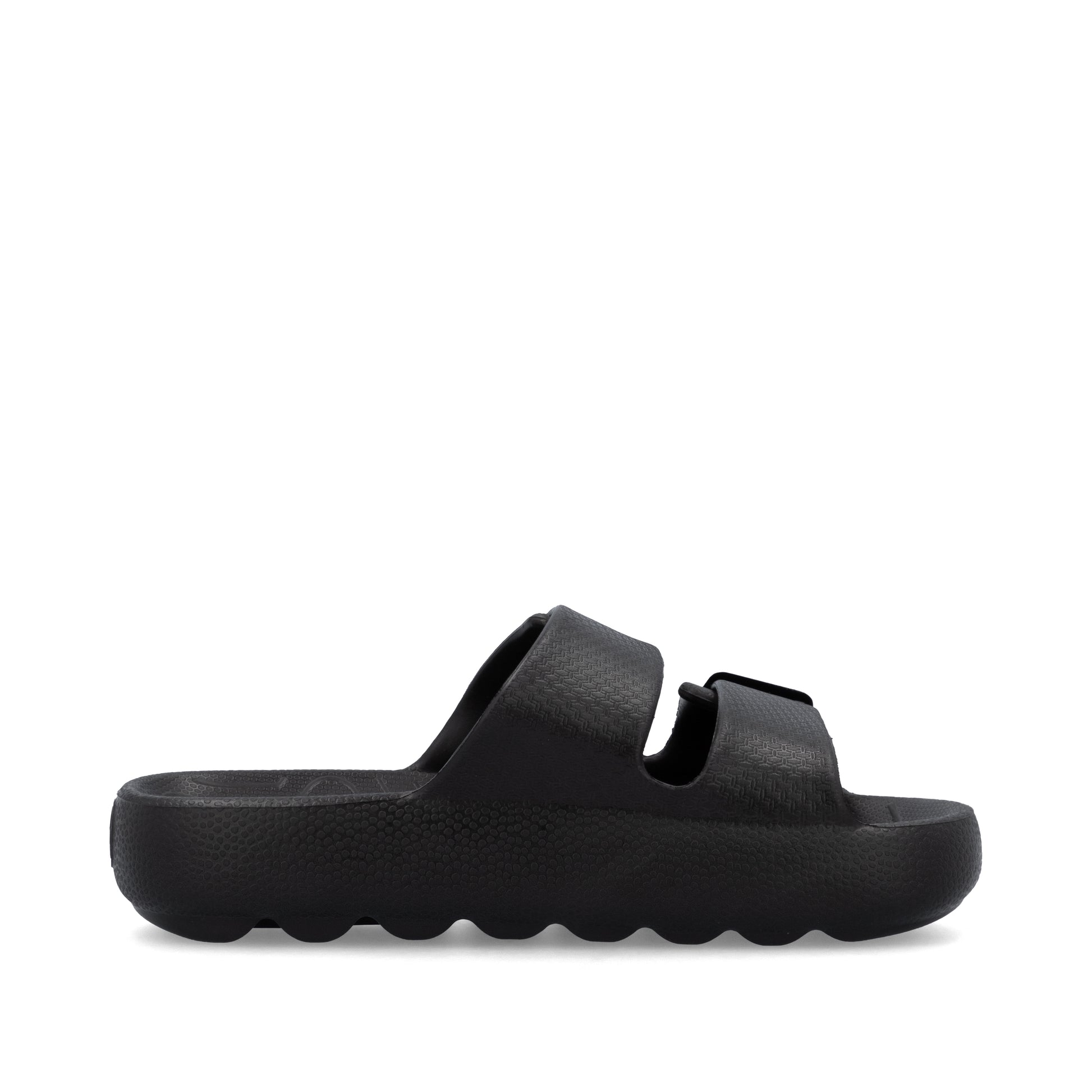 Black Buckle Sandals for Women | Rieker Sport P2450-00