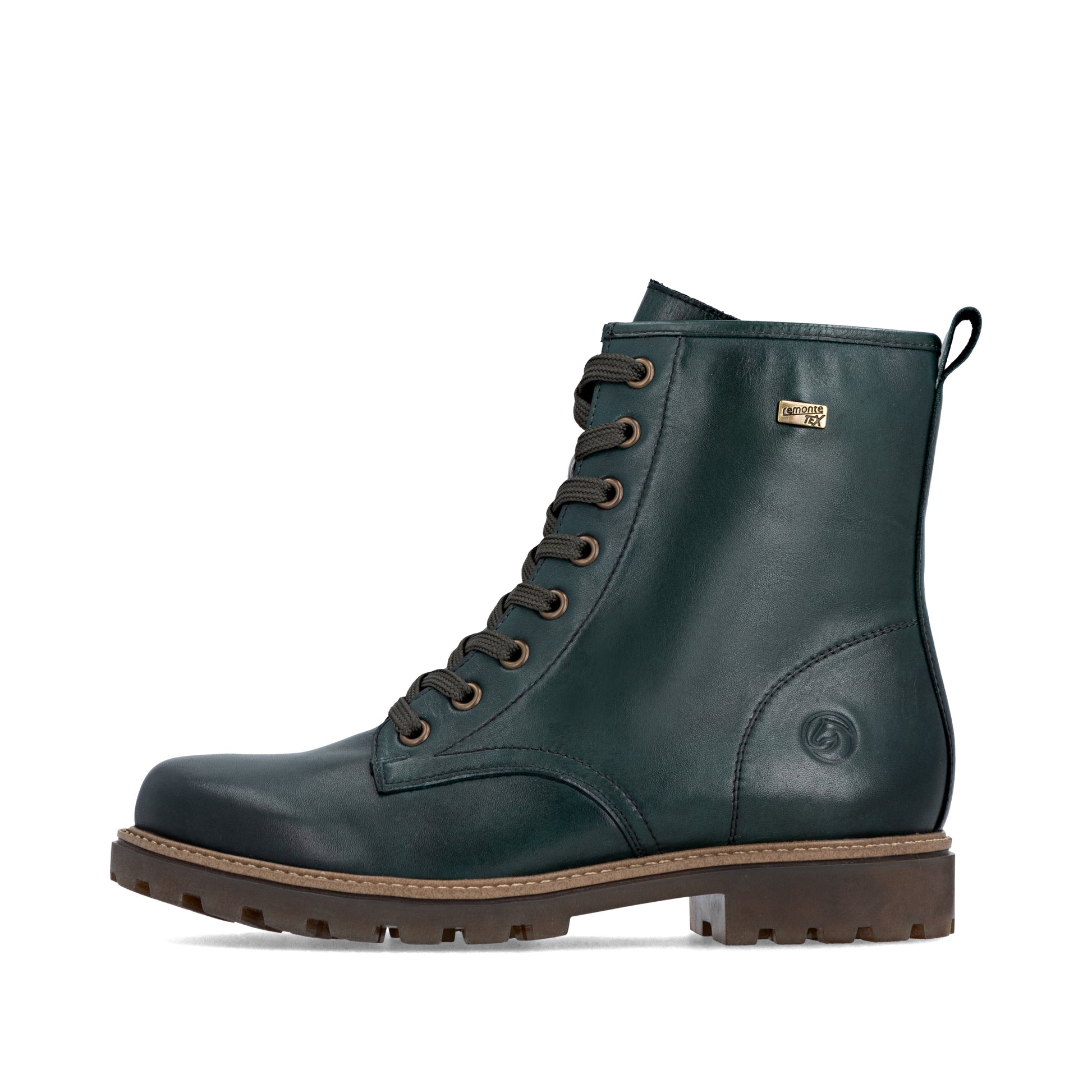 Green Zip Boots for Women | Remonte D3C70-54