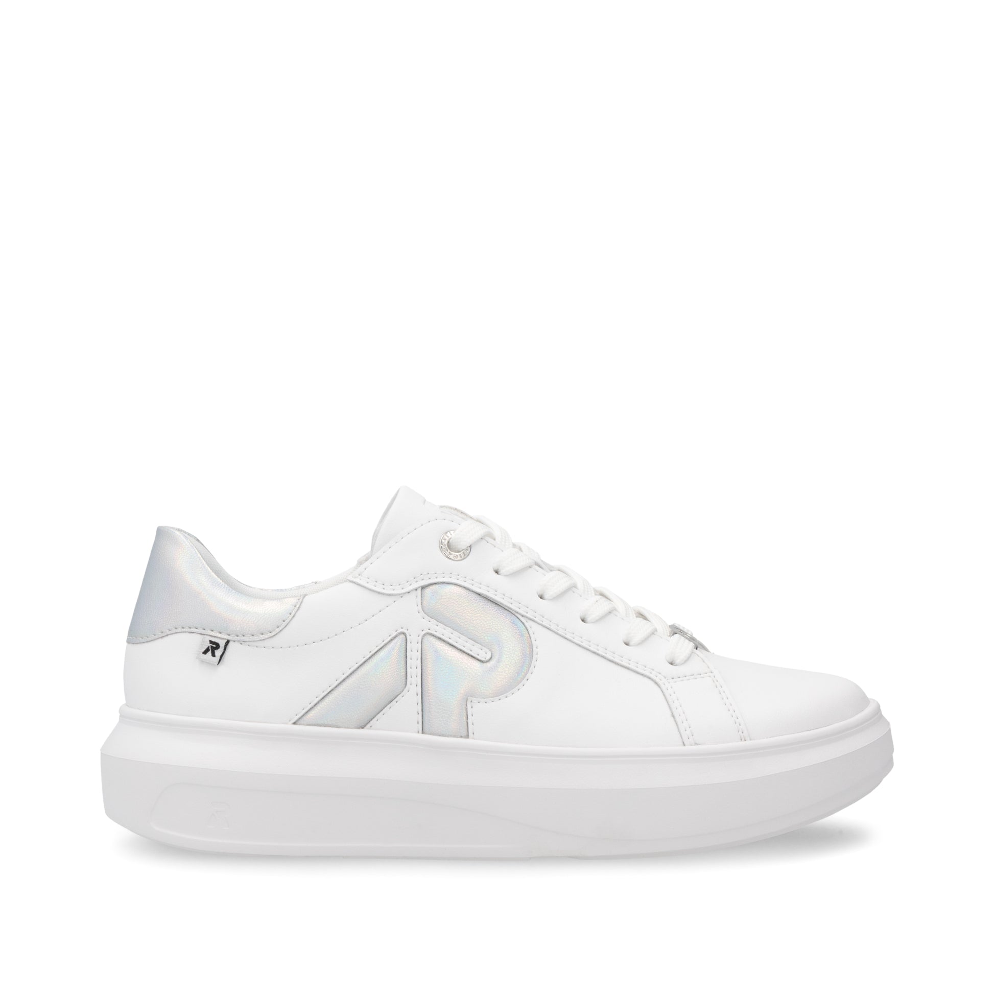 White Elasticated Shoes for Women | Rieker Sport W1204-82