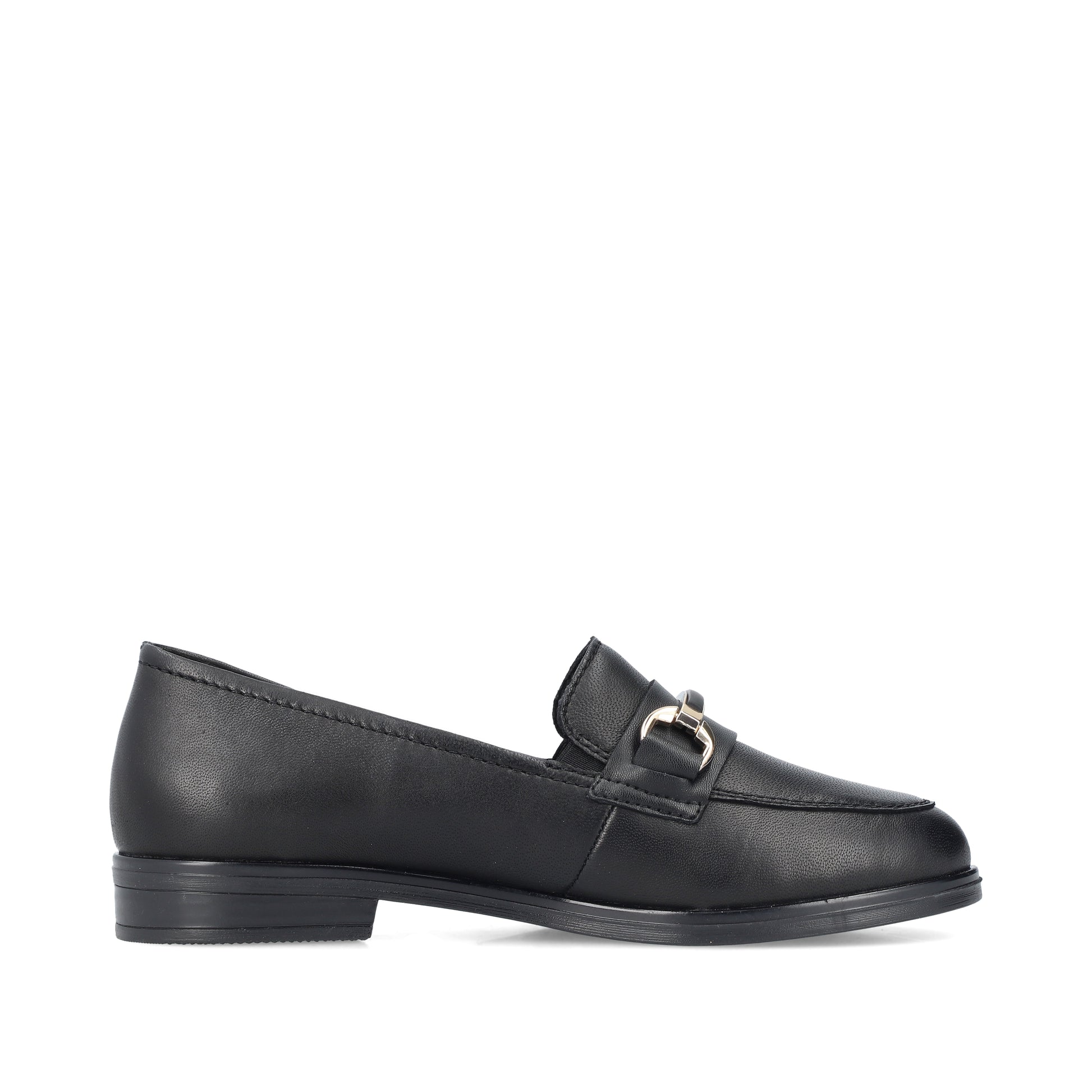 Black Elasticated Shoes for Women | Rieker 46262-01