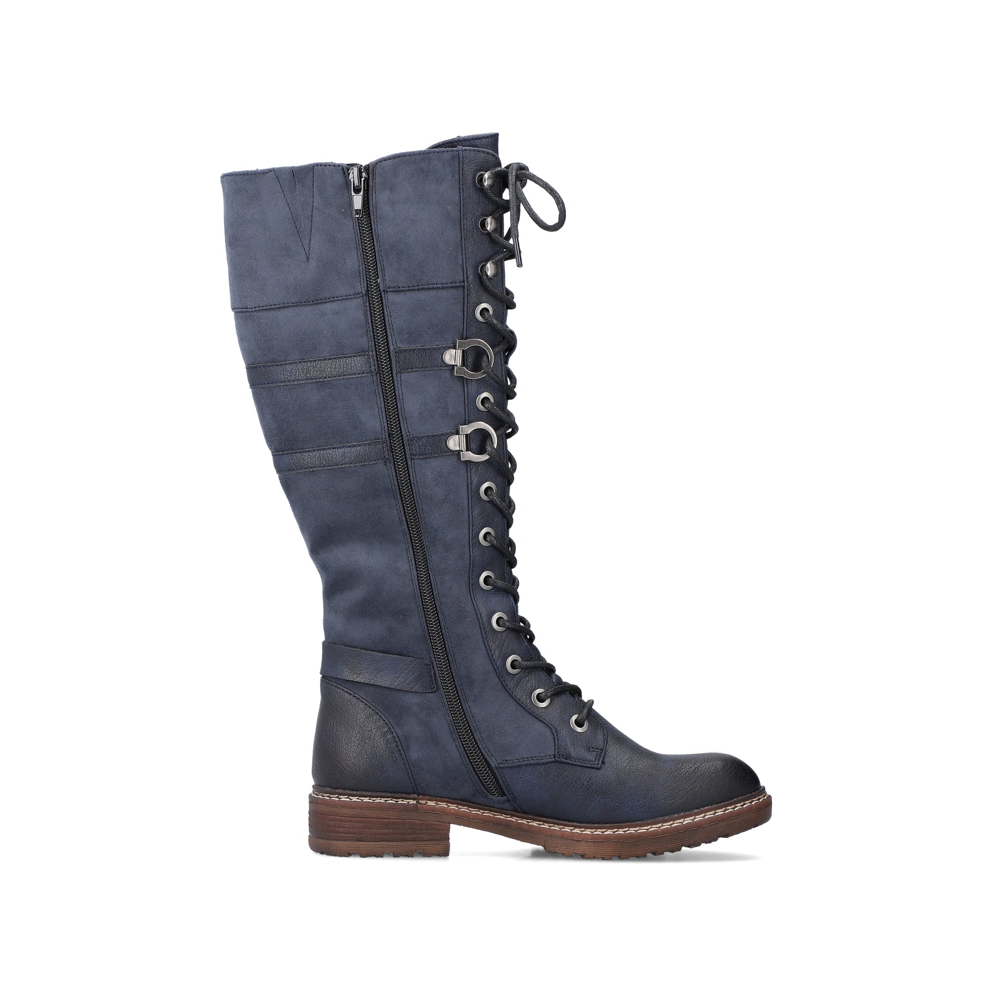 Blue Zip Boots for Women | Rieker 94732-14