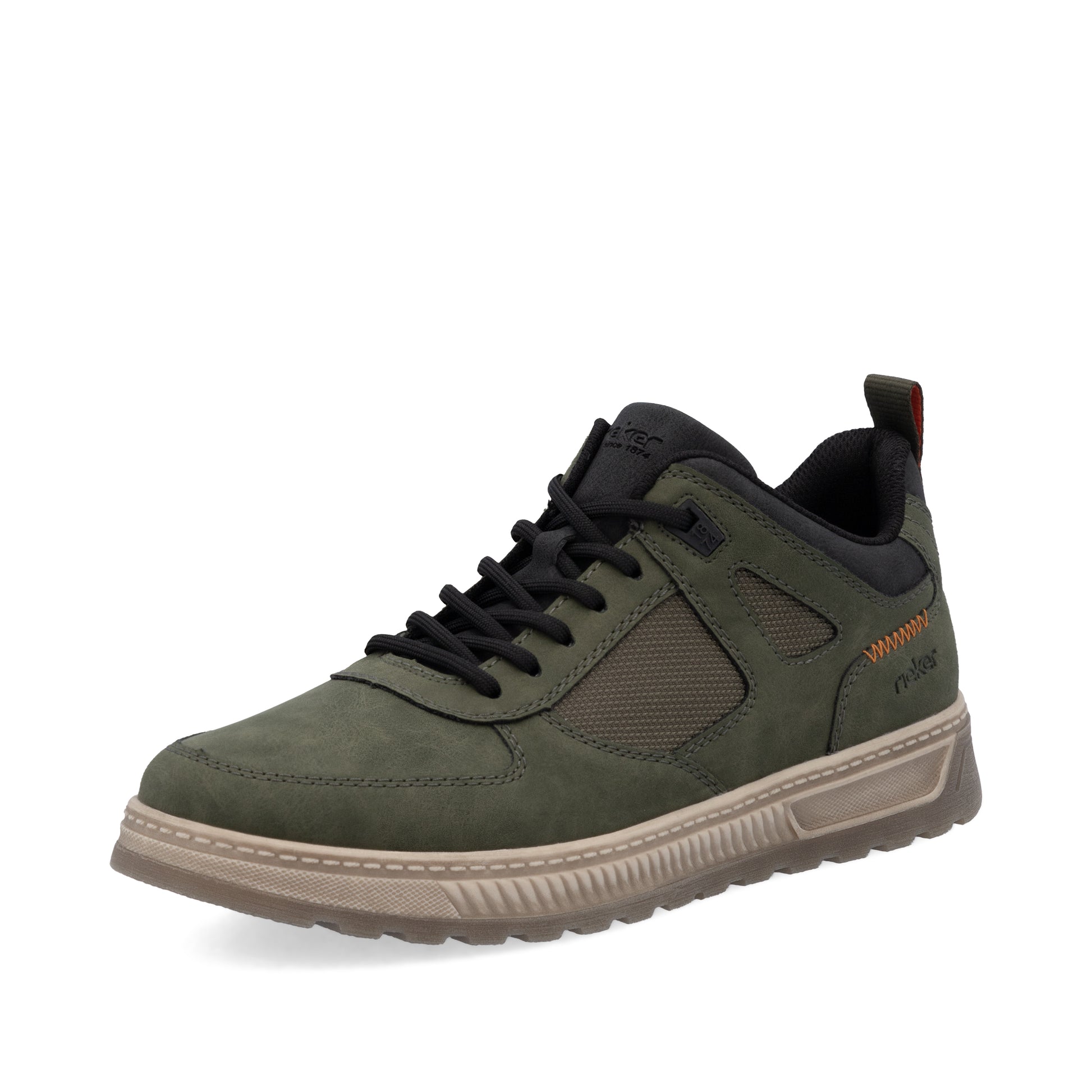 Green Zip Boots for Men | Rieker 37004-54