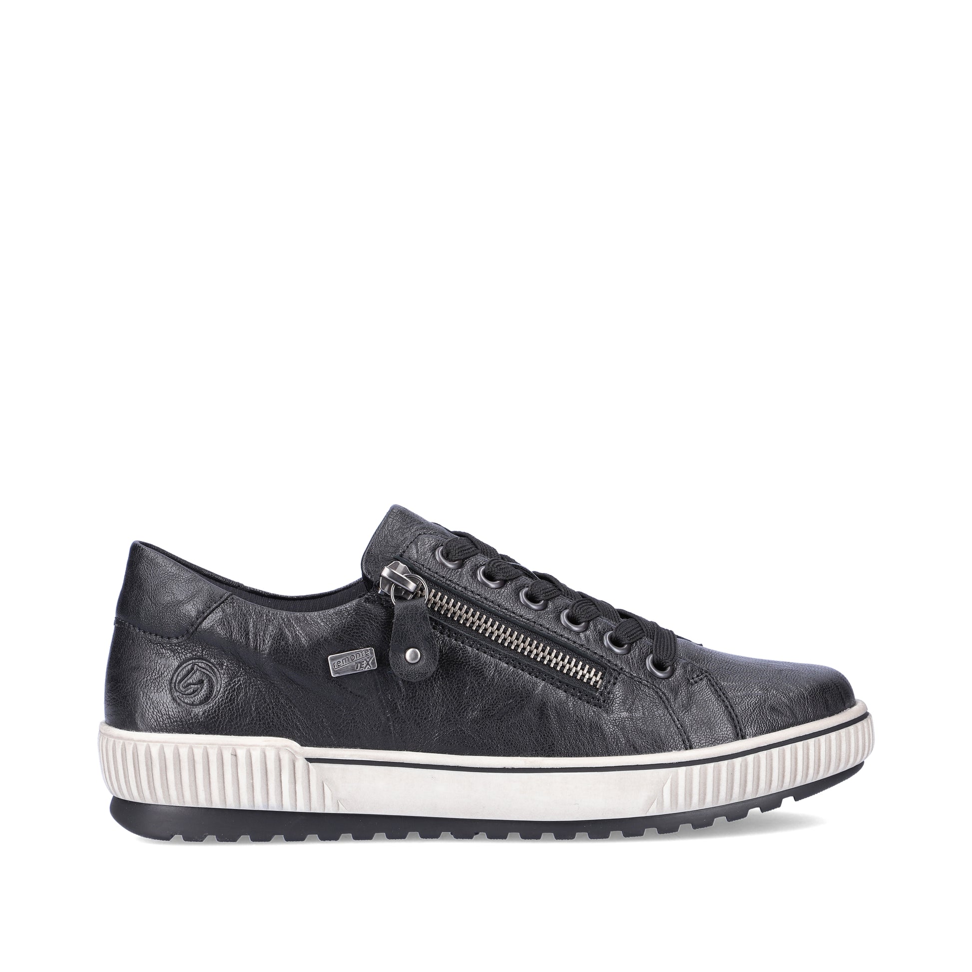 Black Zip Shoes for Women | Remonte D0700-00
