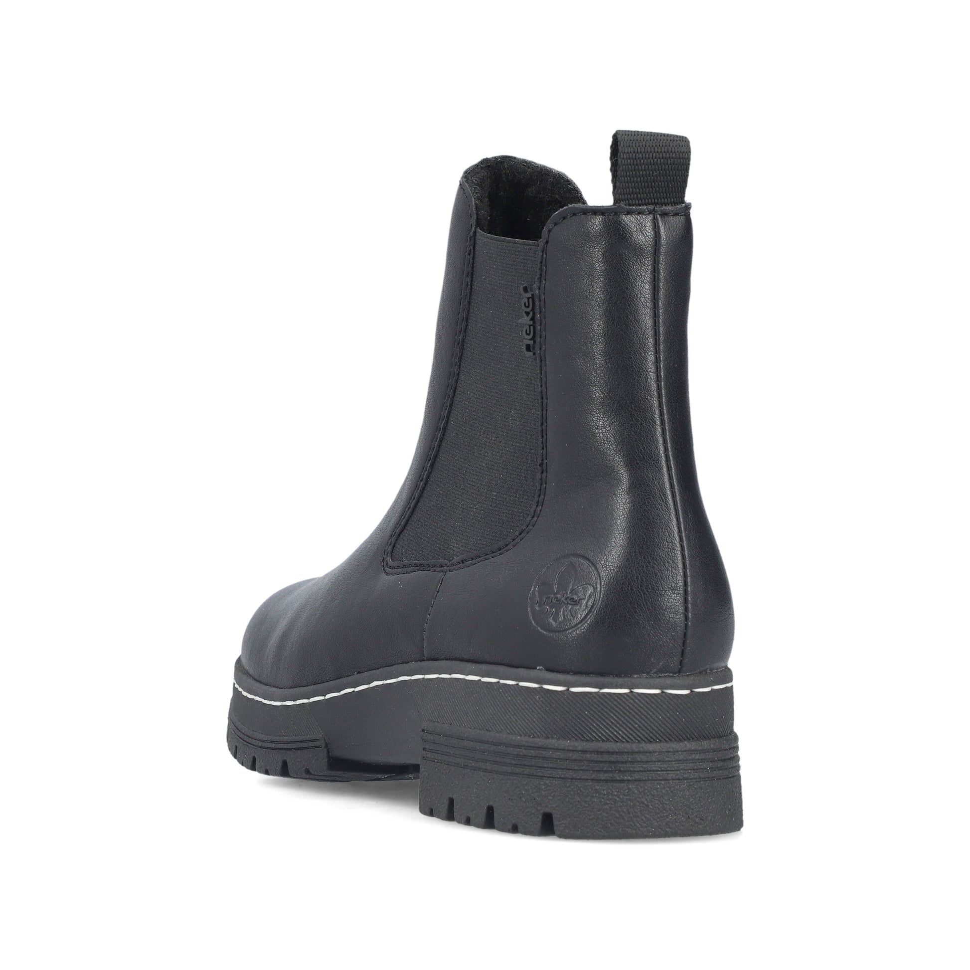 Black Zip Boots for Women | Rieker 73892-00