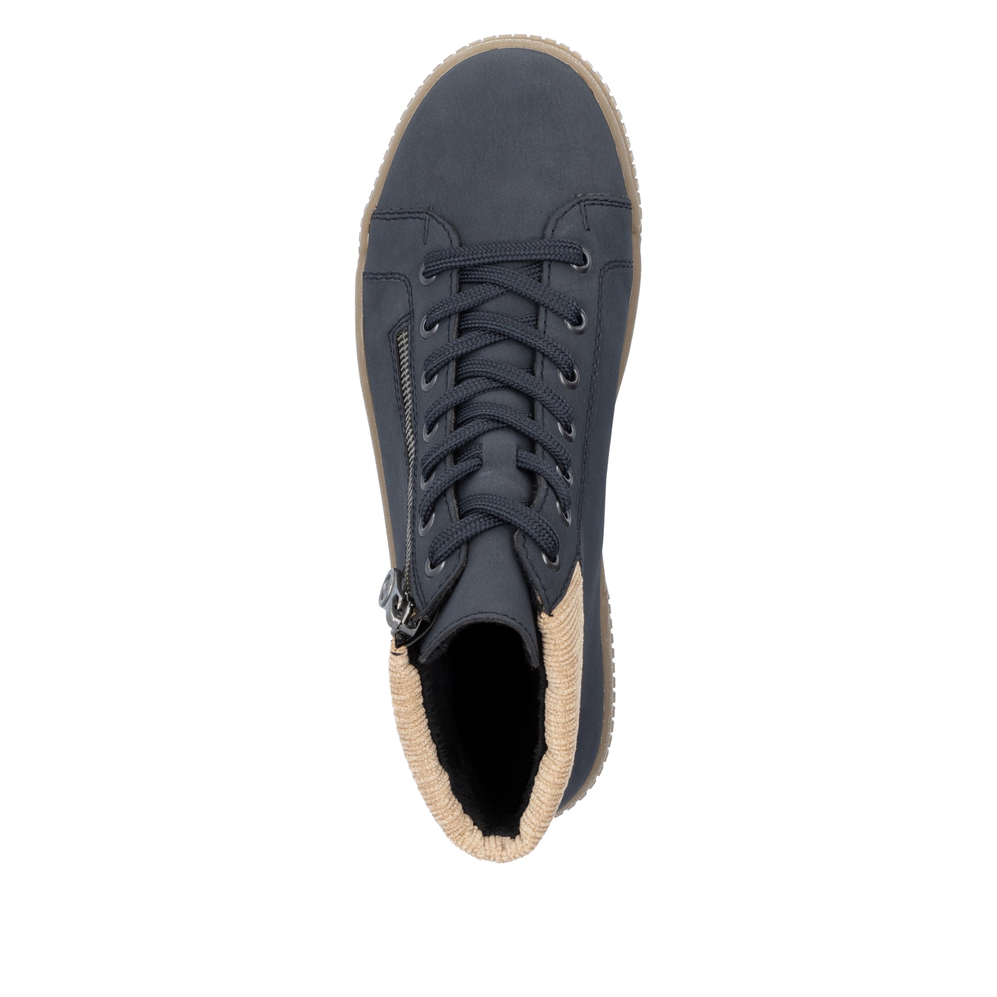 Blue Zip Boots for Women | Rieker N0709-15