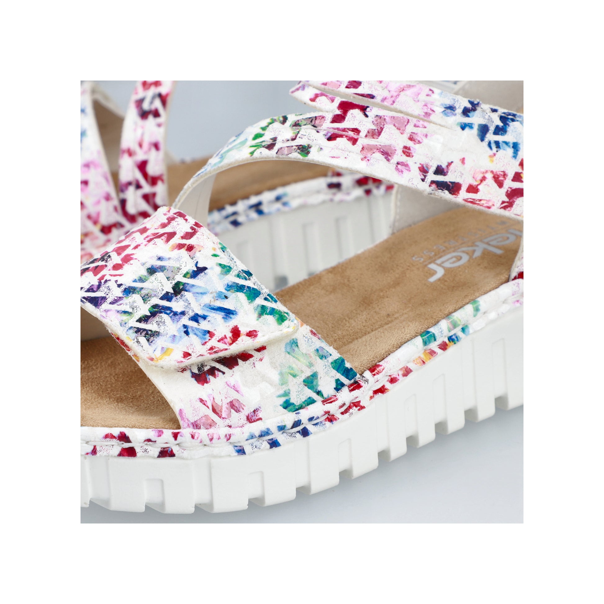 Multi Hook & Loop Sandals for Women | Rieker V1364-90