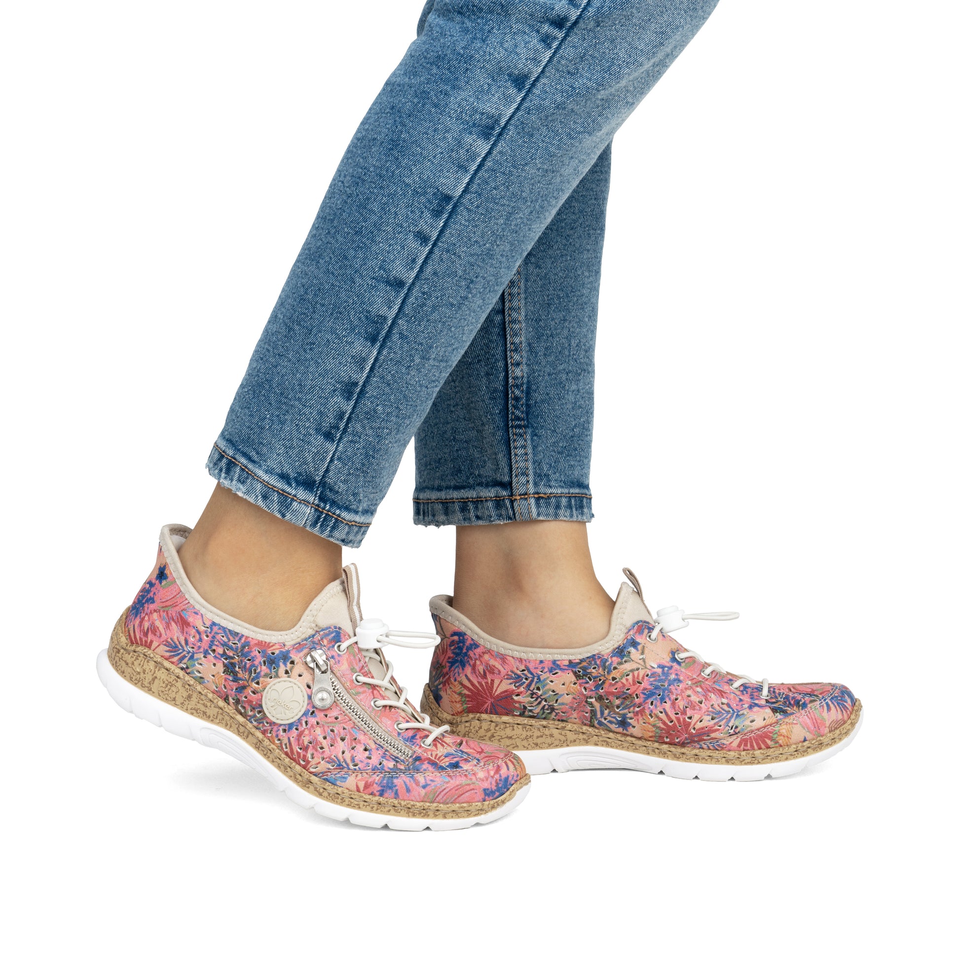 Multi Elasticated Shoes for Women | Rieker N42V3-90