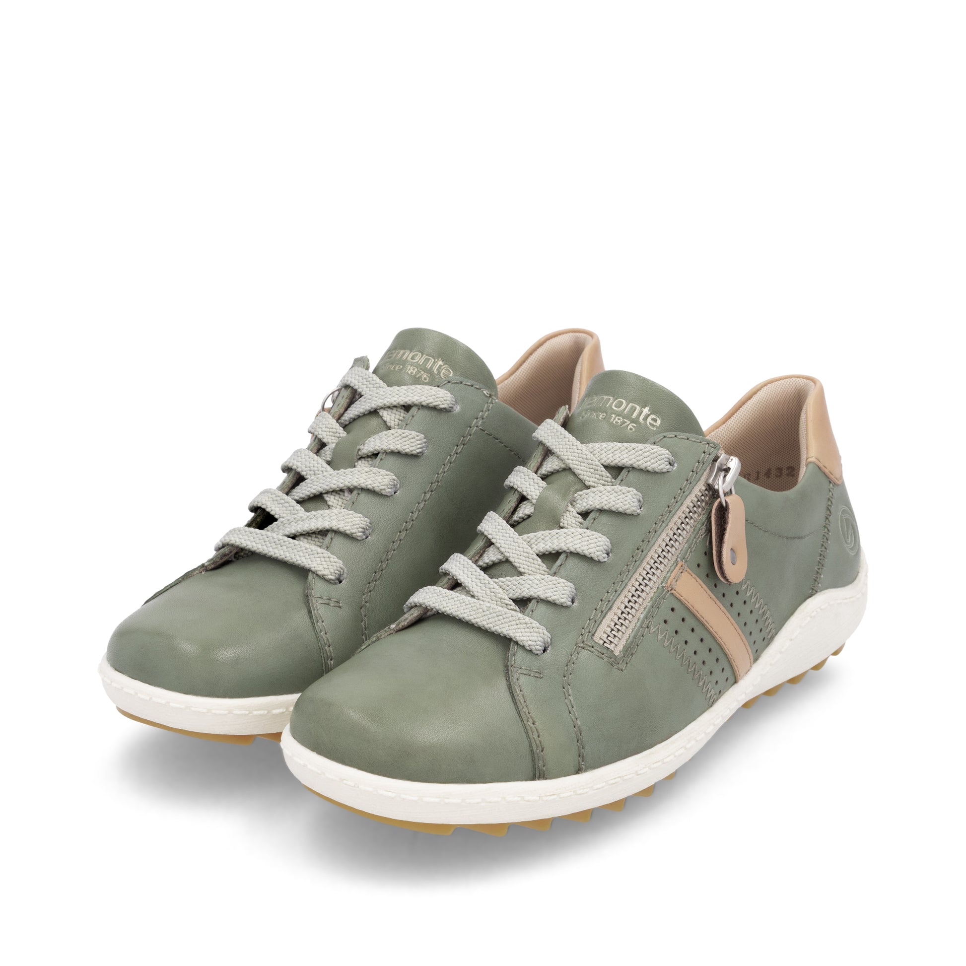 Green Zip Shoes for Women | Remonte R1432-52