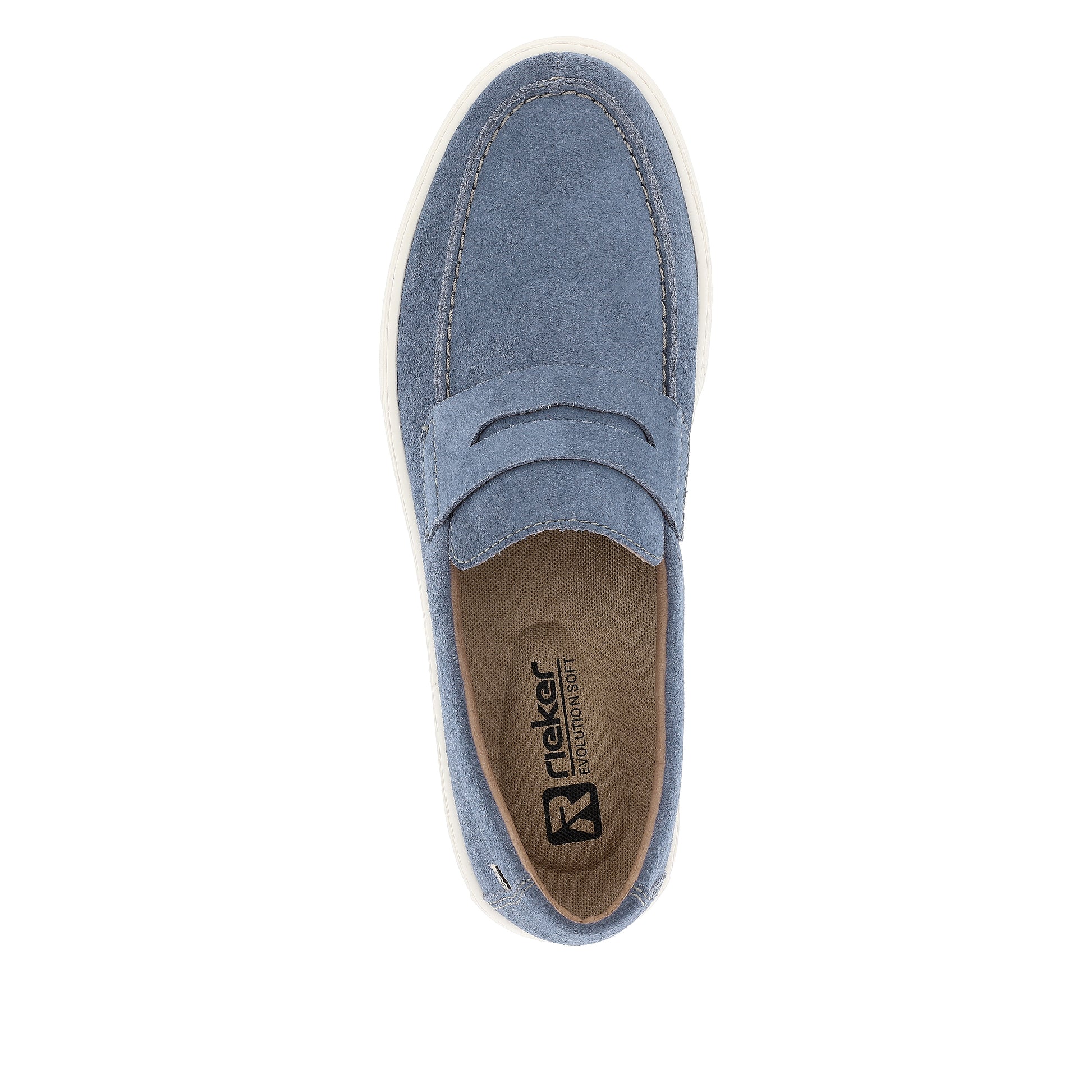 Blue Slip-On Shoes for Men | Rieker Sport U0703-14