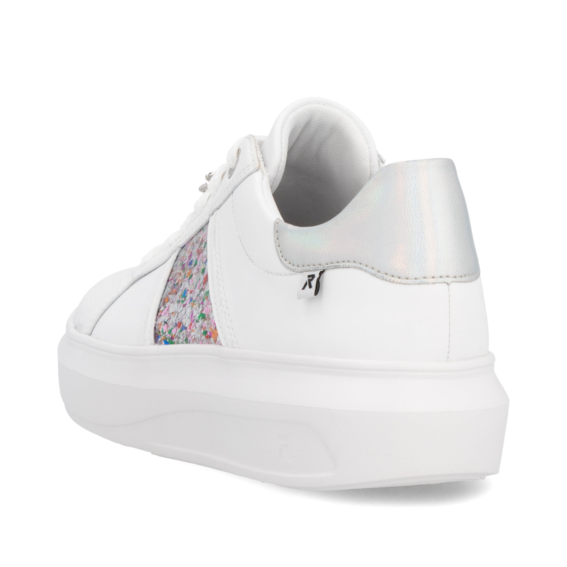 White Elasticated Shoes for Women | Rieker Sport W1202-83