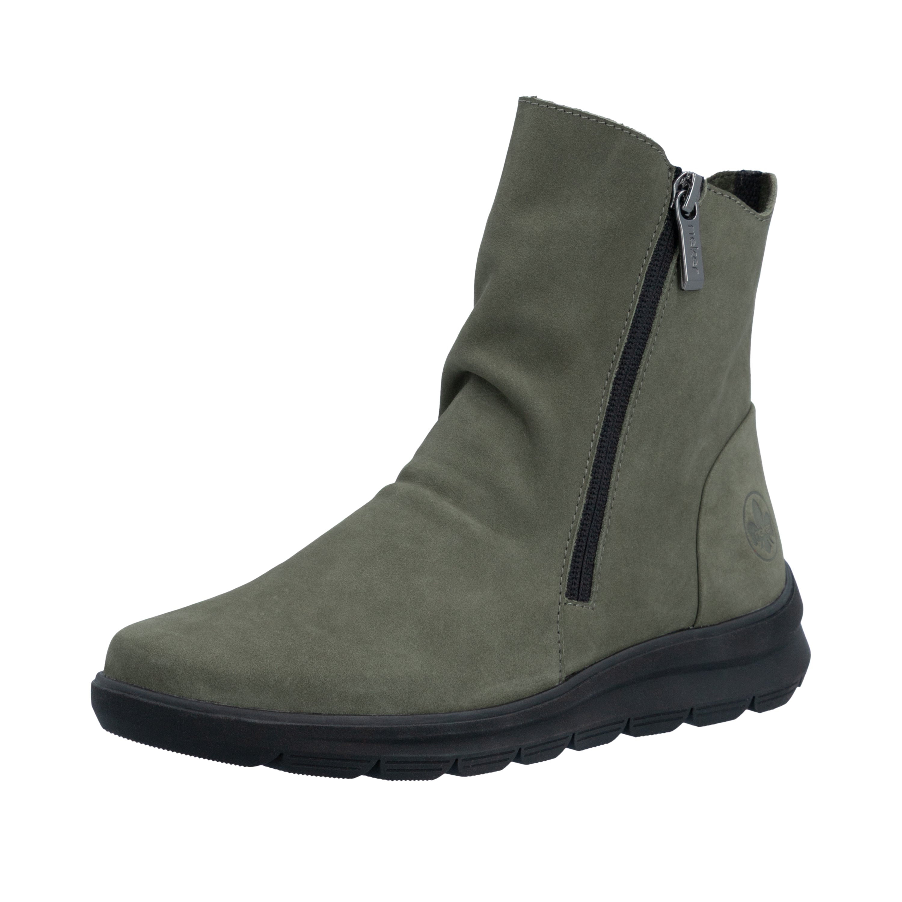 Rieker Women's Green Short Boot | Z0068-54