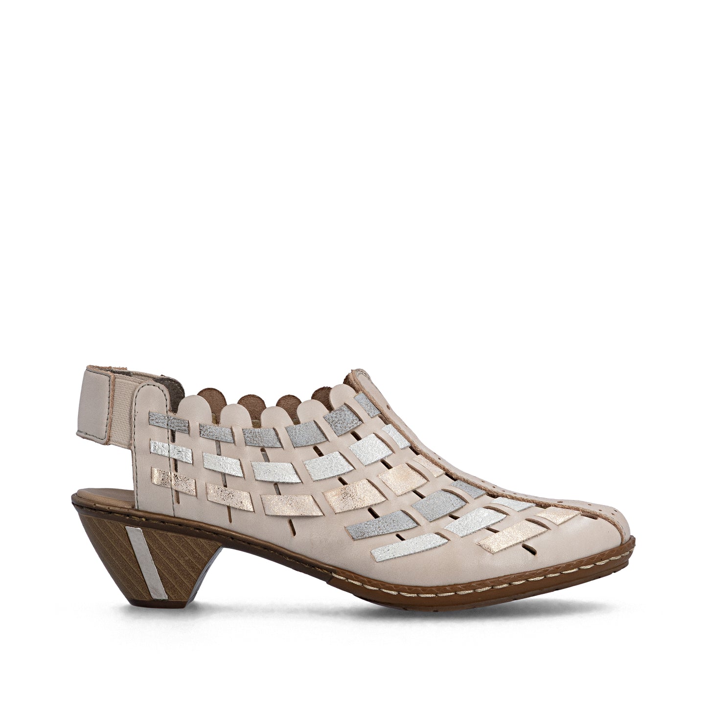 Rieker Women's Slingback Shoe - Beige | 46778-64