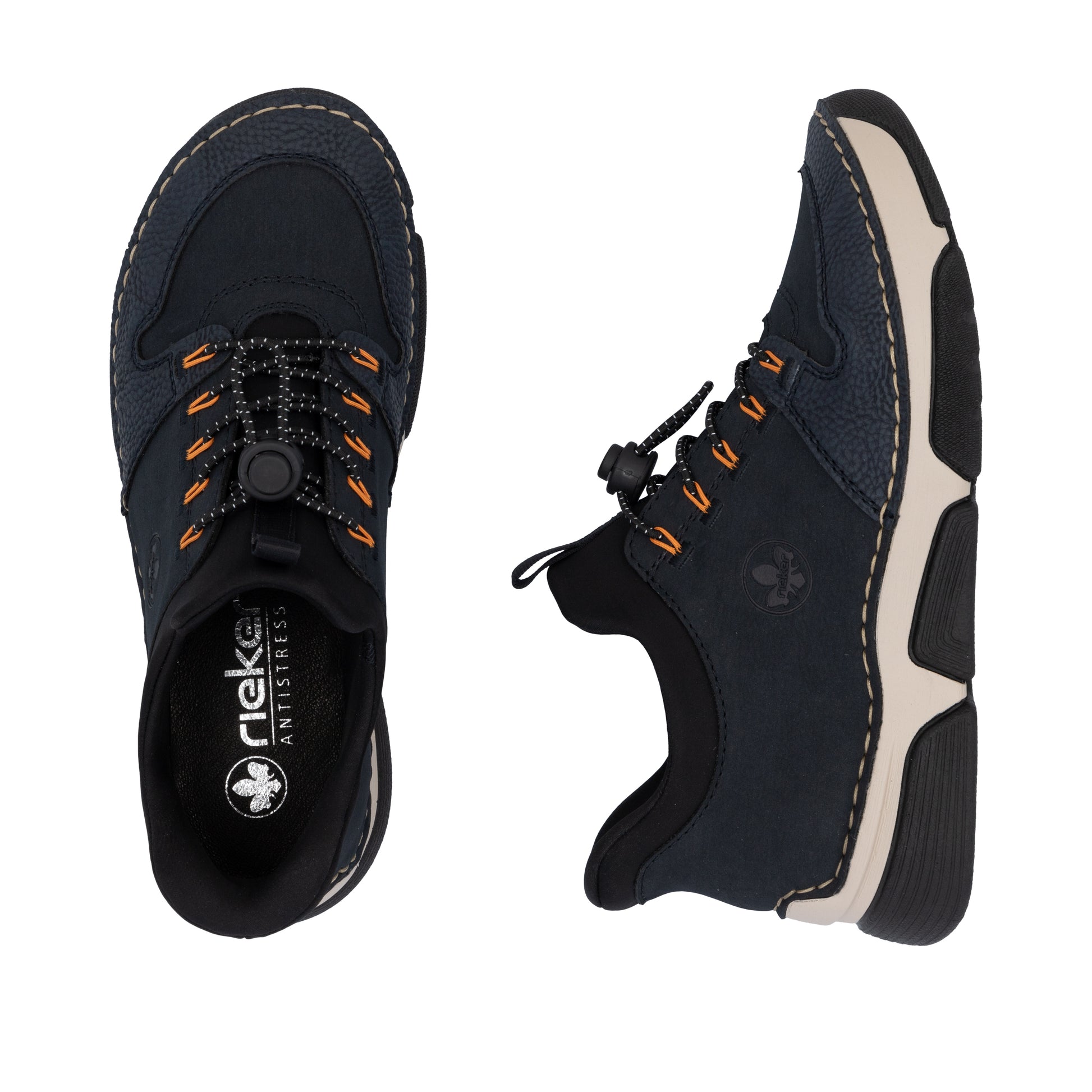 Blue Elasticated Boots for Women | Rieker 45963-14