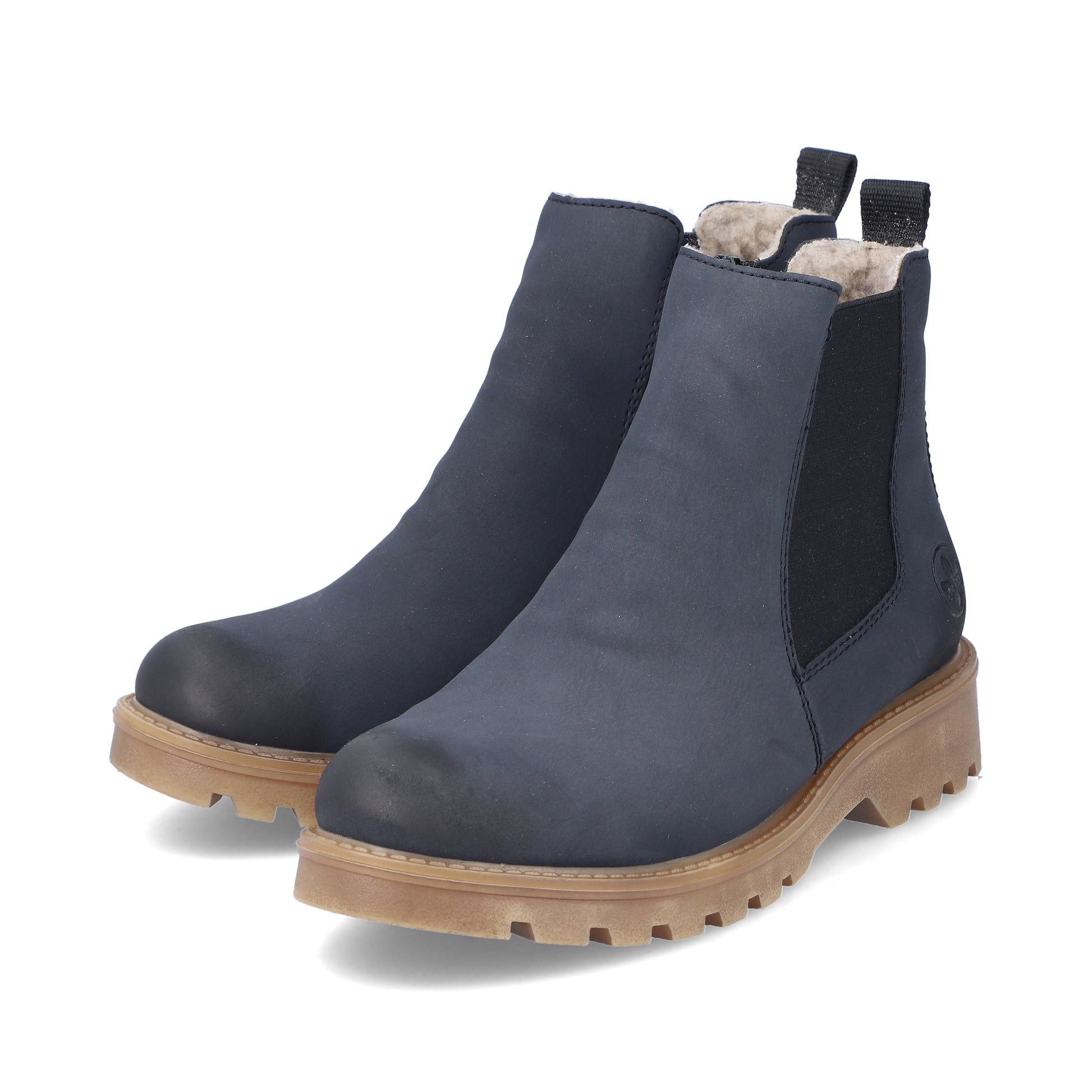 Blue Zip Boots for Women | Rieker 73250-14