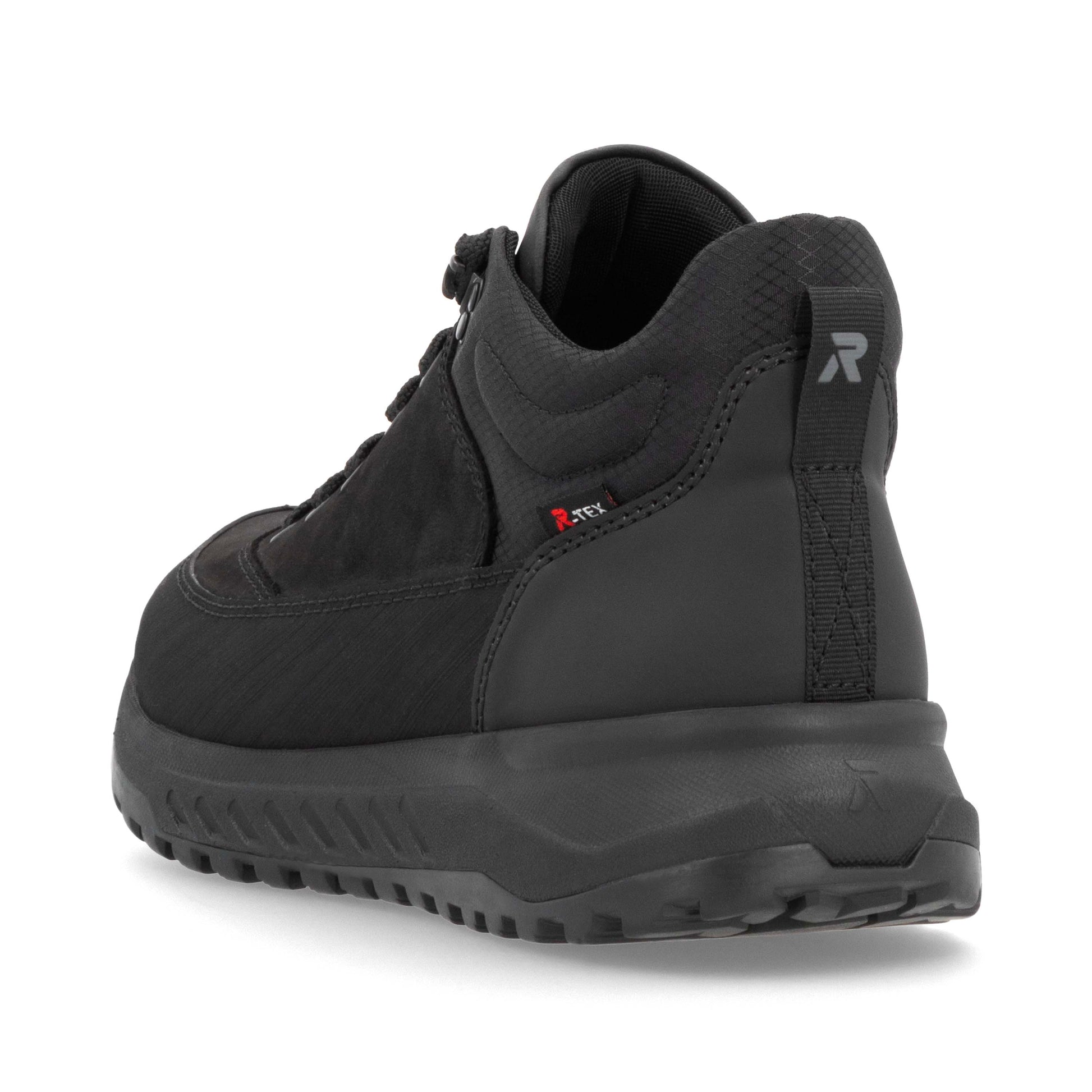 Black Elasticated Boots for Men | Rieker U0173-00