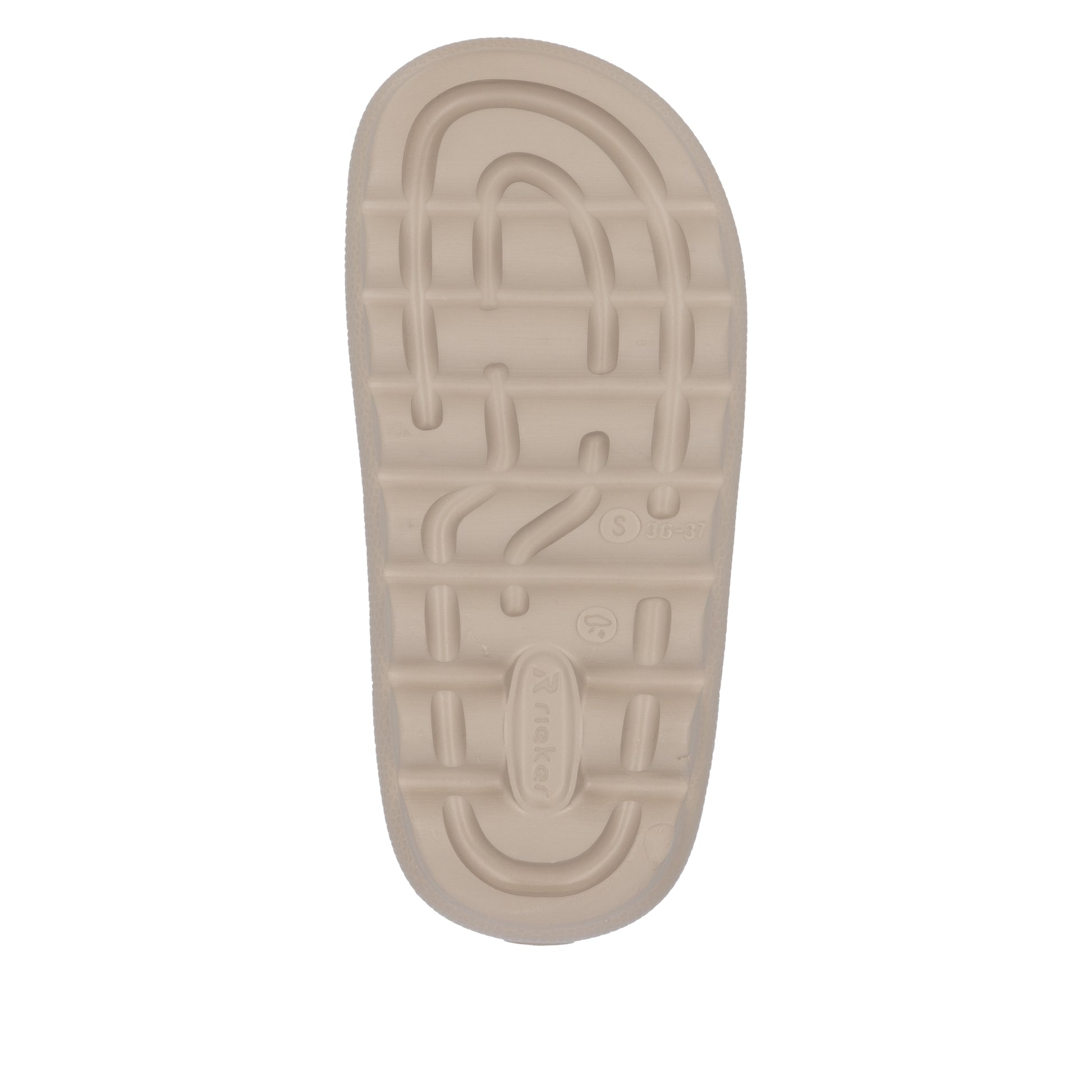 Beige Buckle Sandals for Women | Rieker Sport P2450-60