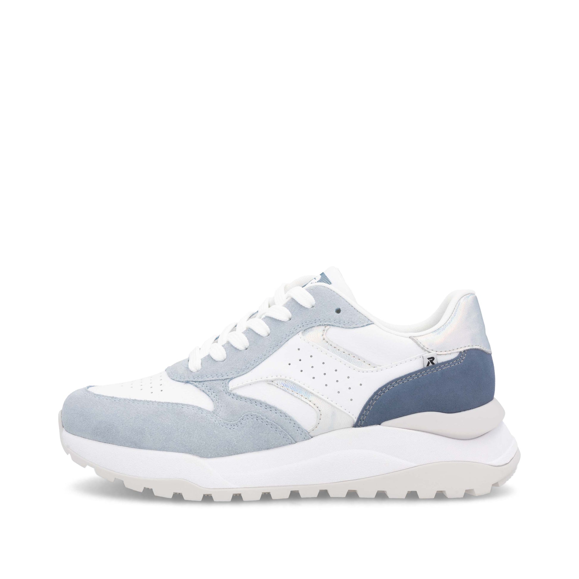 White Elasticated Shoes for Women | Rieker Sport W2500-80