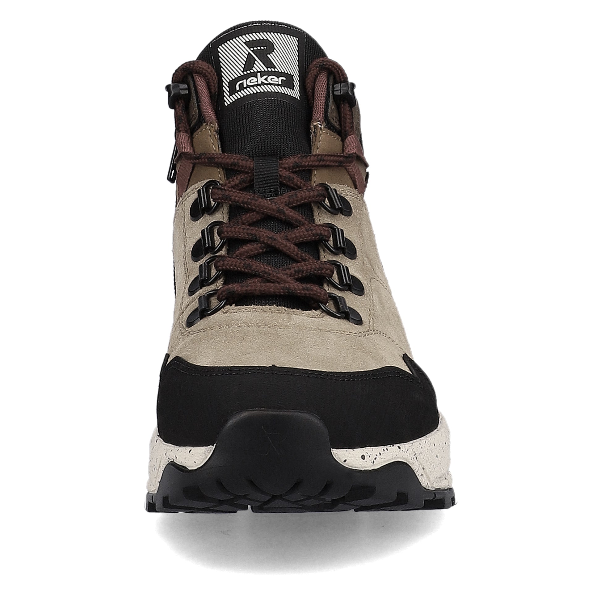 Beige Zip Boots for Women | Rieker Sport W0062-64