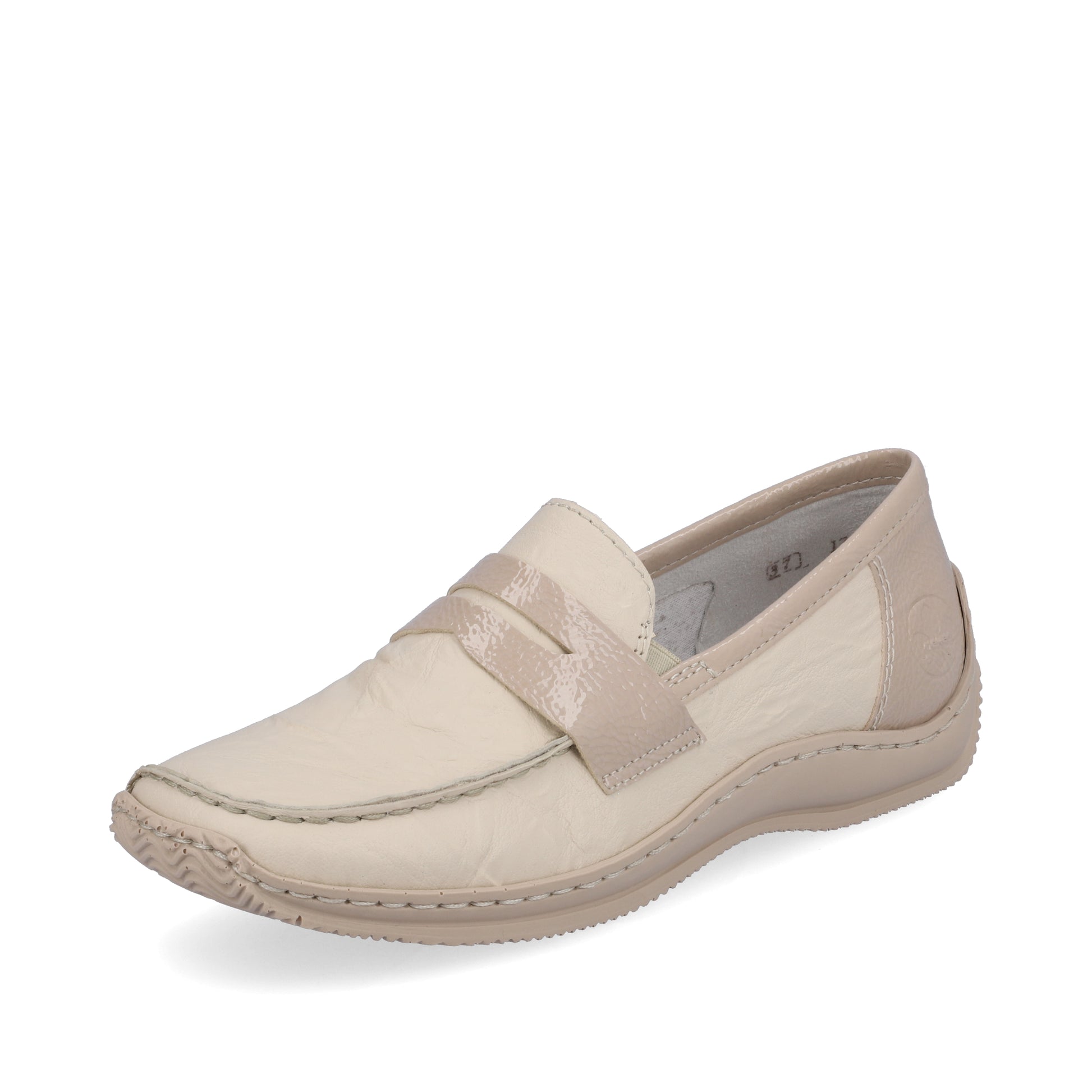 Beige Slip-On Shoes for Women | Rieker L1752-60