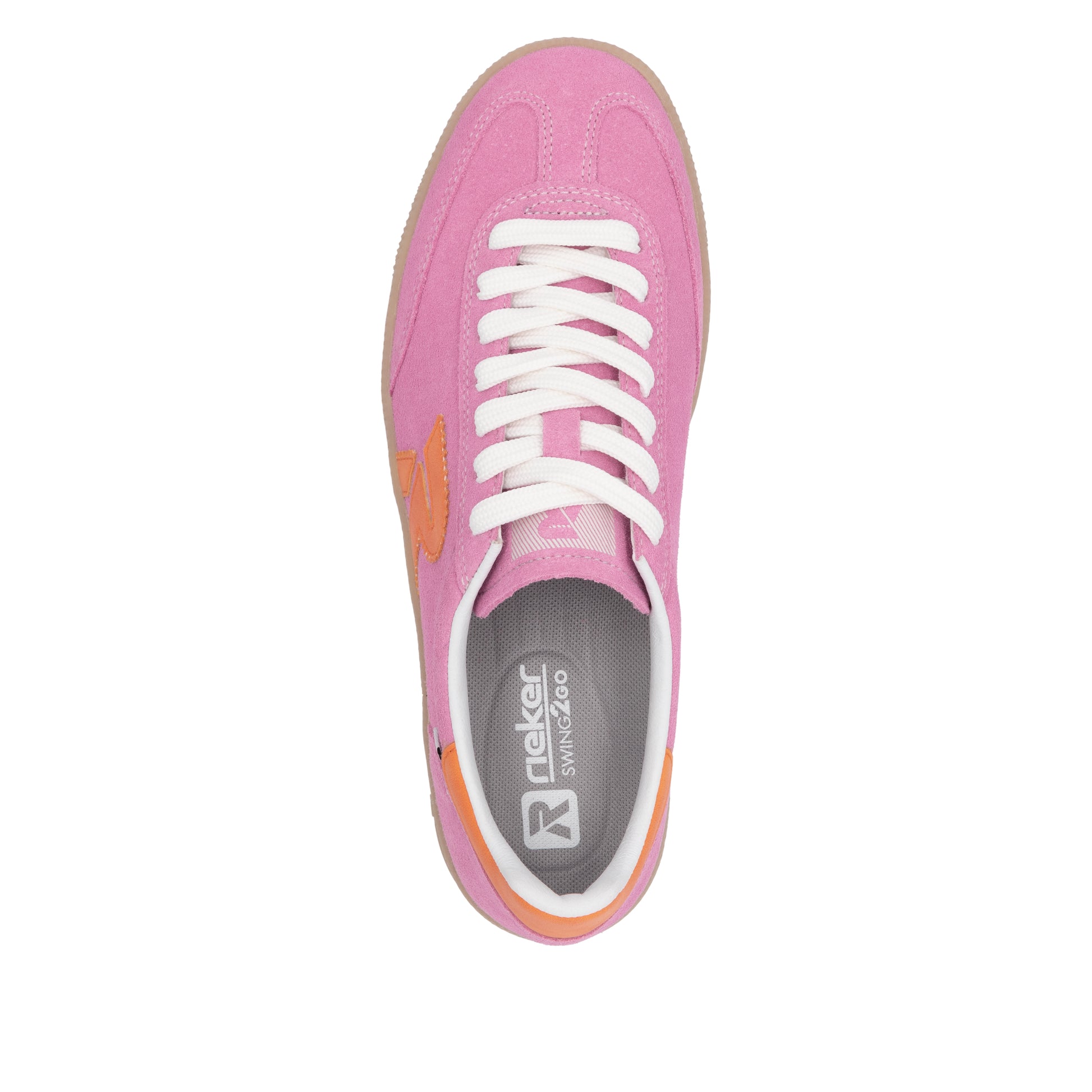 Pink Elasticated Shoes for Women | Rieker Sport W2200-31