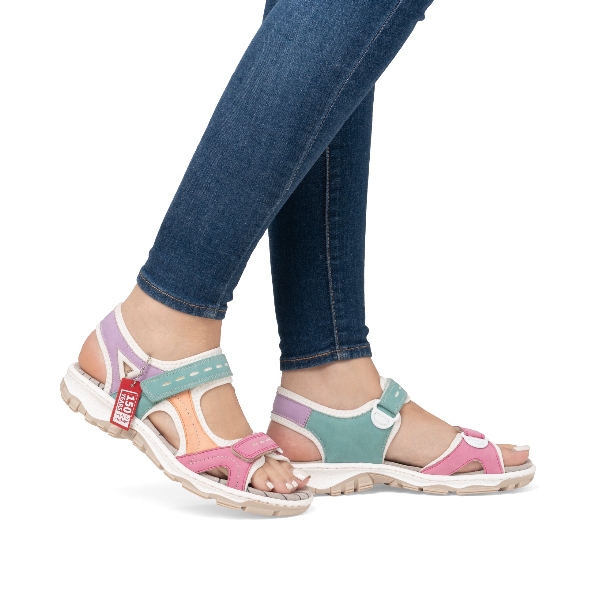 Multi Hook & Loop Sandals for Women | Rieker 68866-92