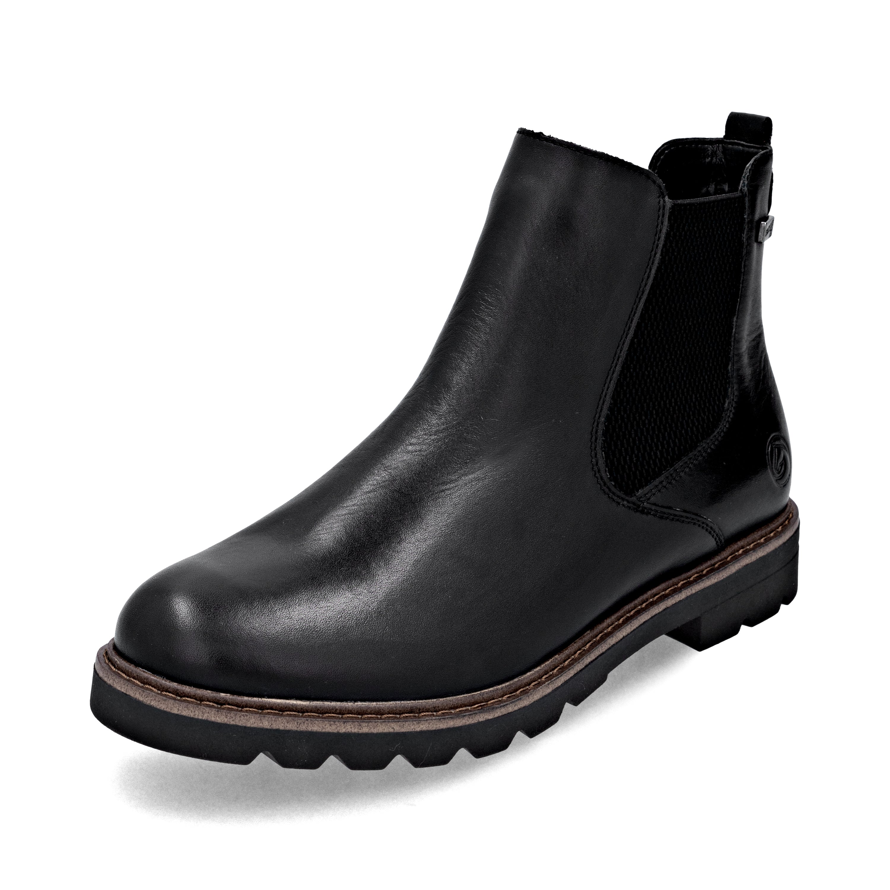 Botines Planos Remonte D1370-01 Negro