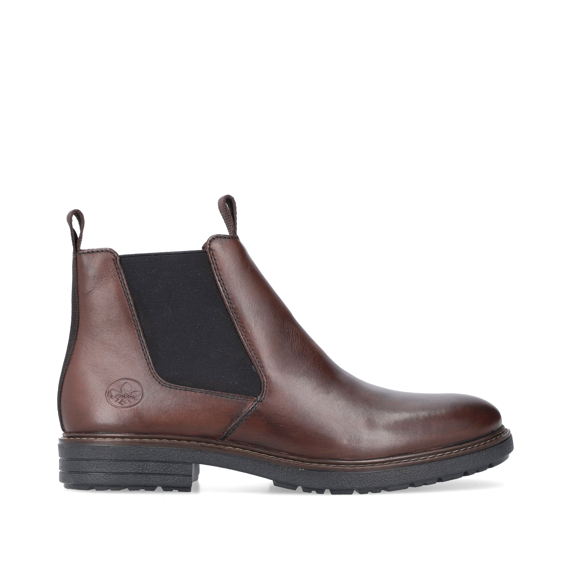 Brown Zip Boots for Men | Rieker 33180-26