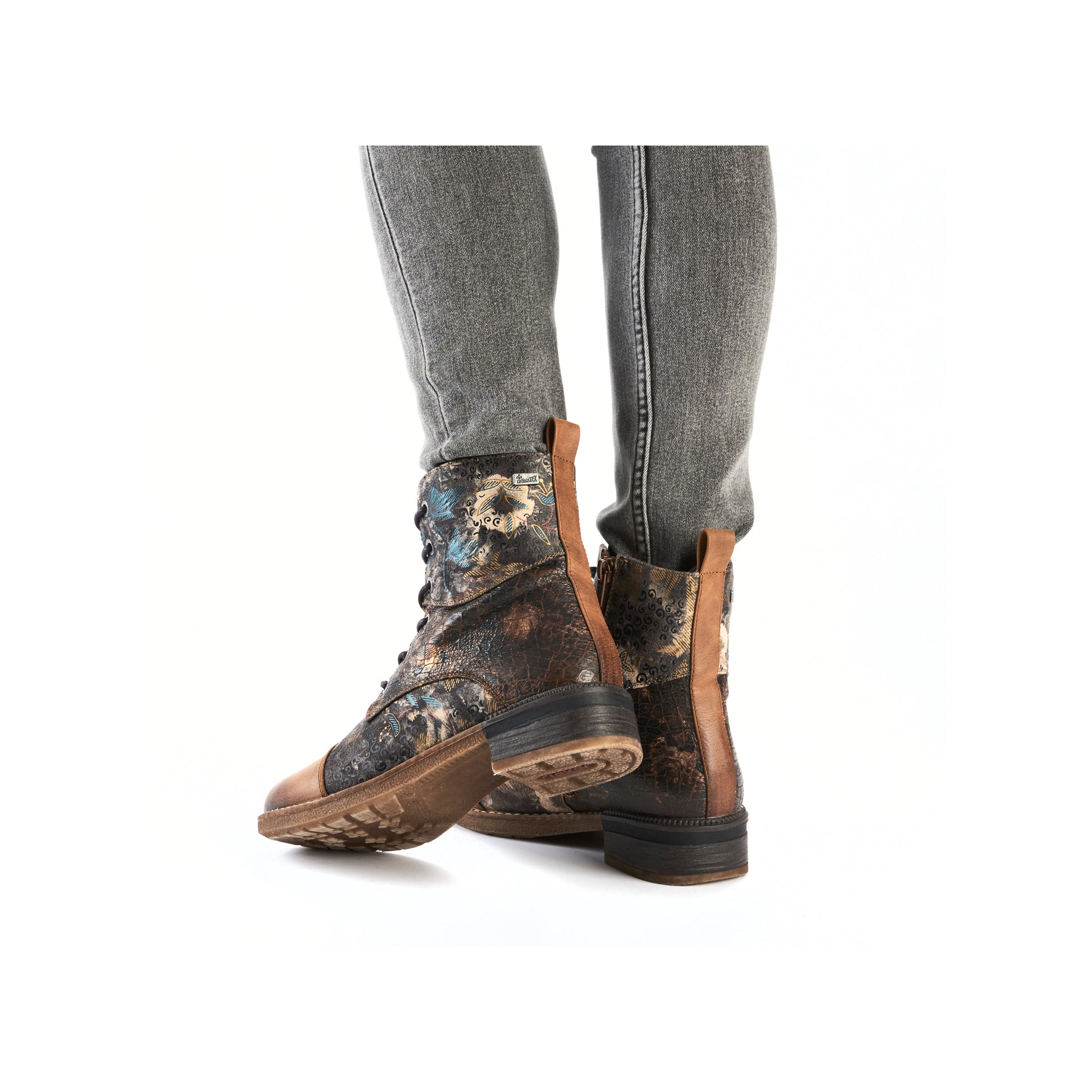 Multi Zip Boots for Women | Rieker 94611-90