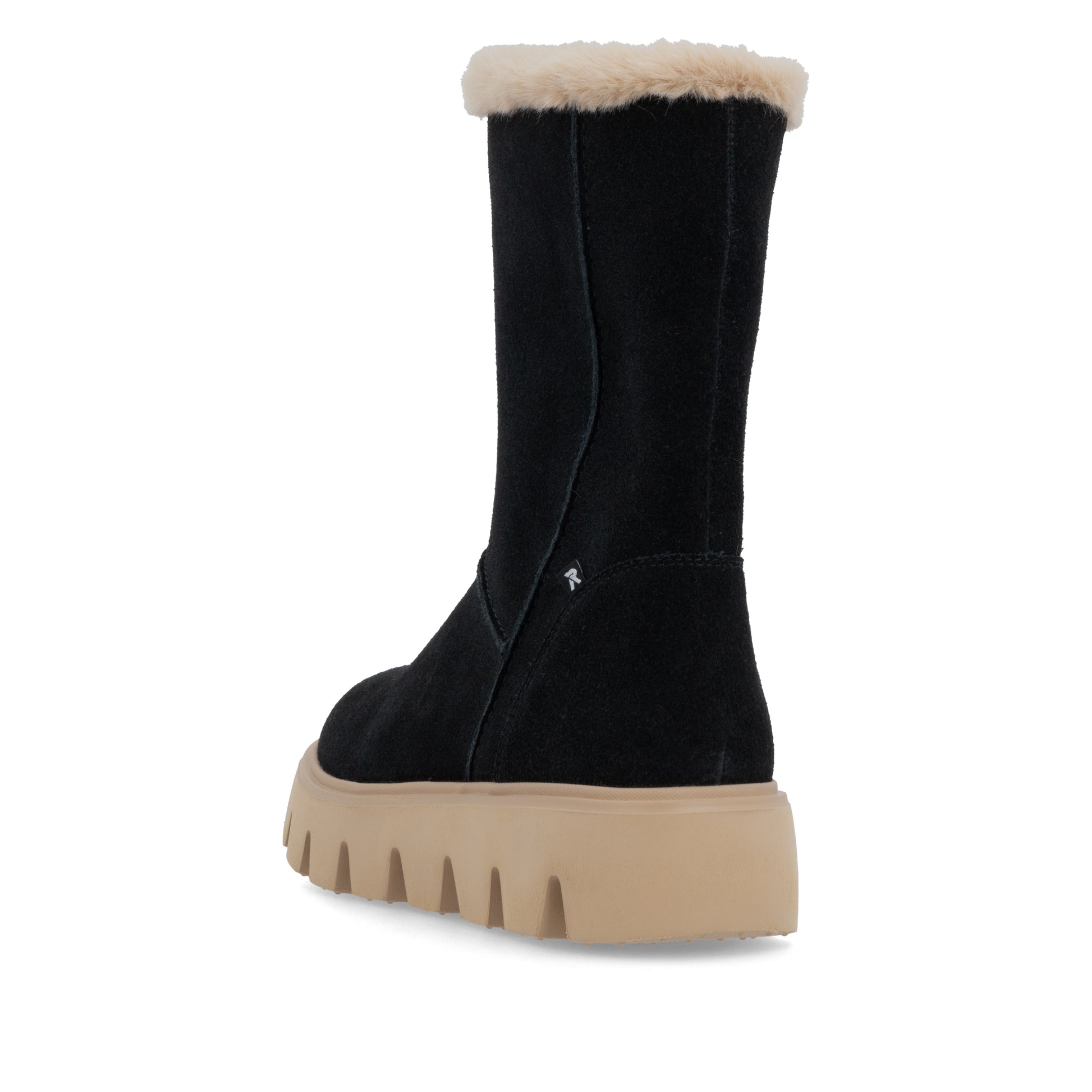 Black Zip Boots for Women | Rieker Sport W2072-00