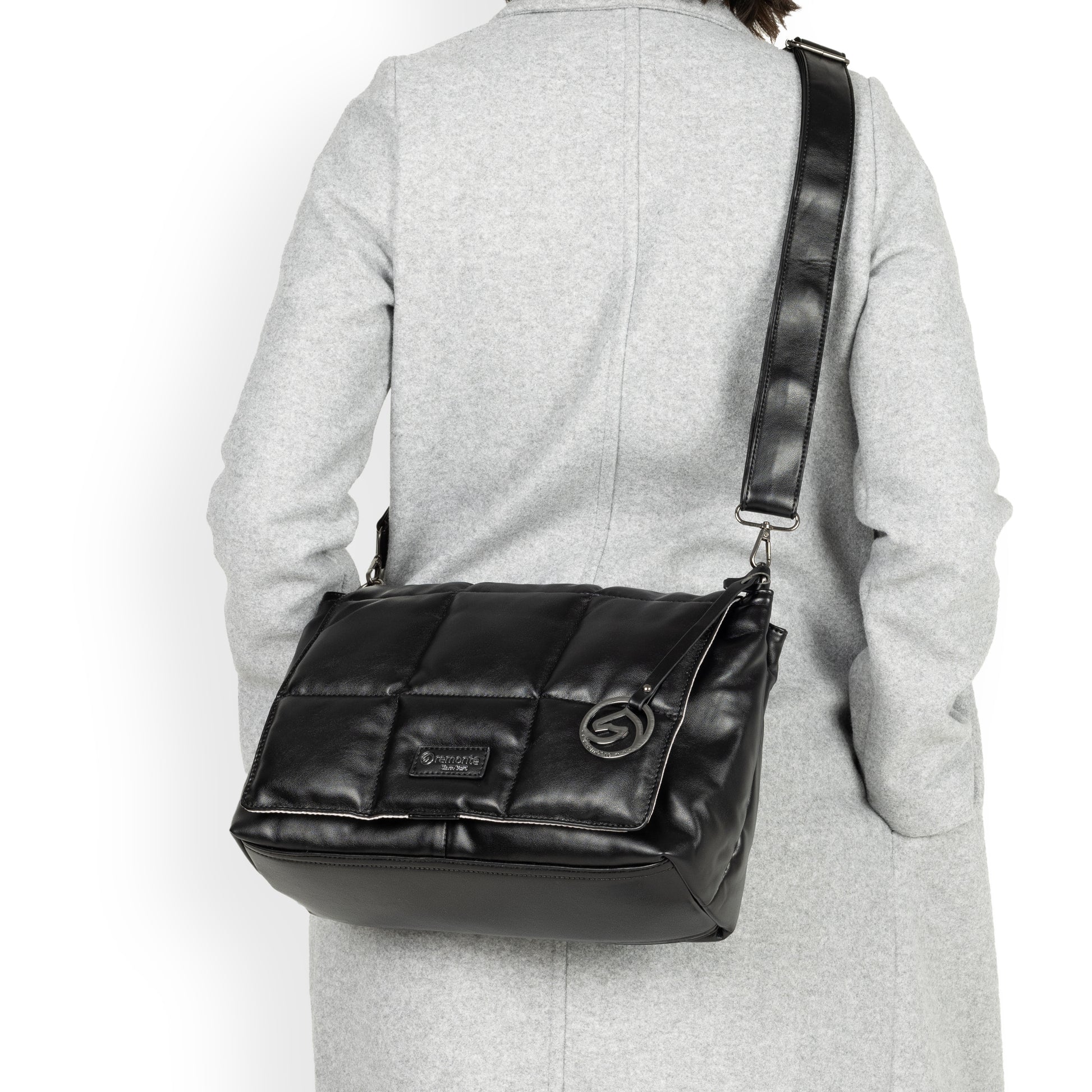 Black Fold With Snap Bags for Women | Remonte Q0716-00