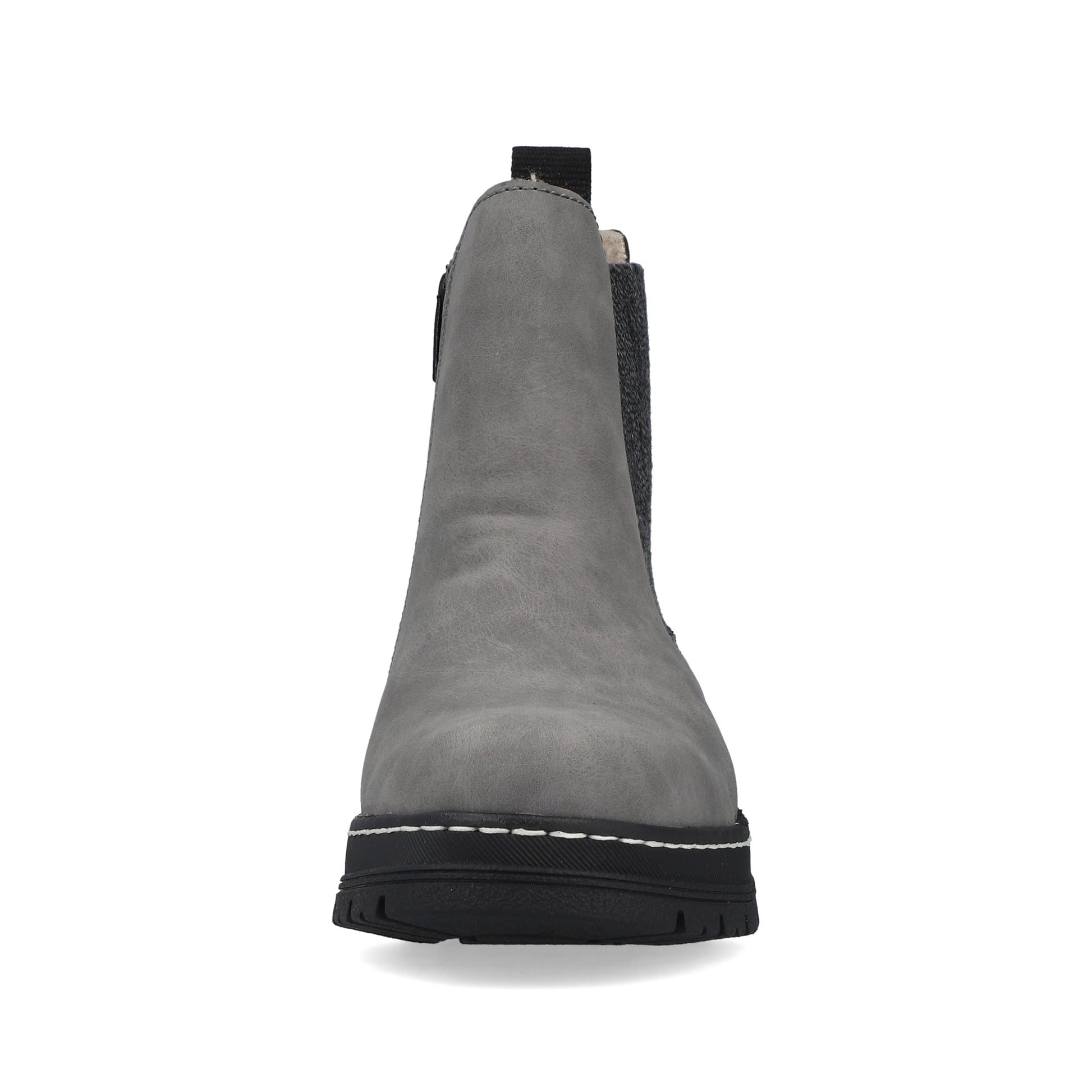 Grey Zip Boots for Women | Rieker 73892-42