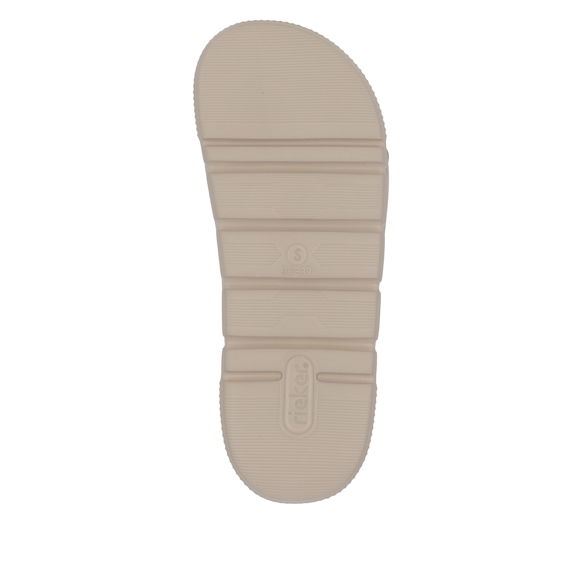Beige Buckle Sandals for Women | Rieker P2180-60