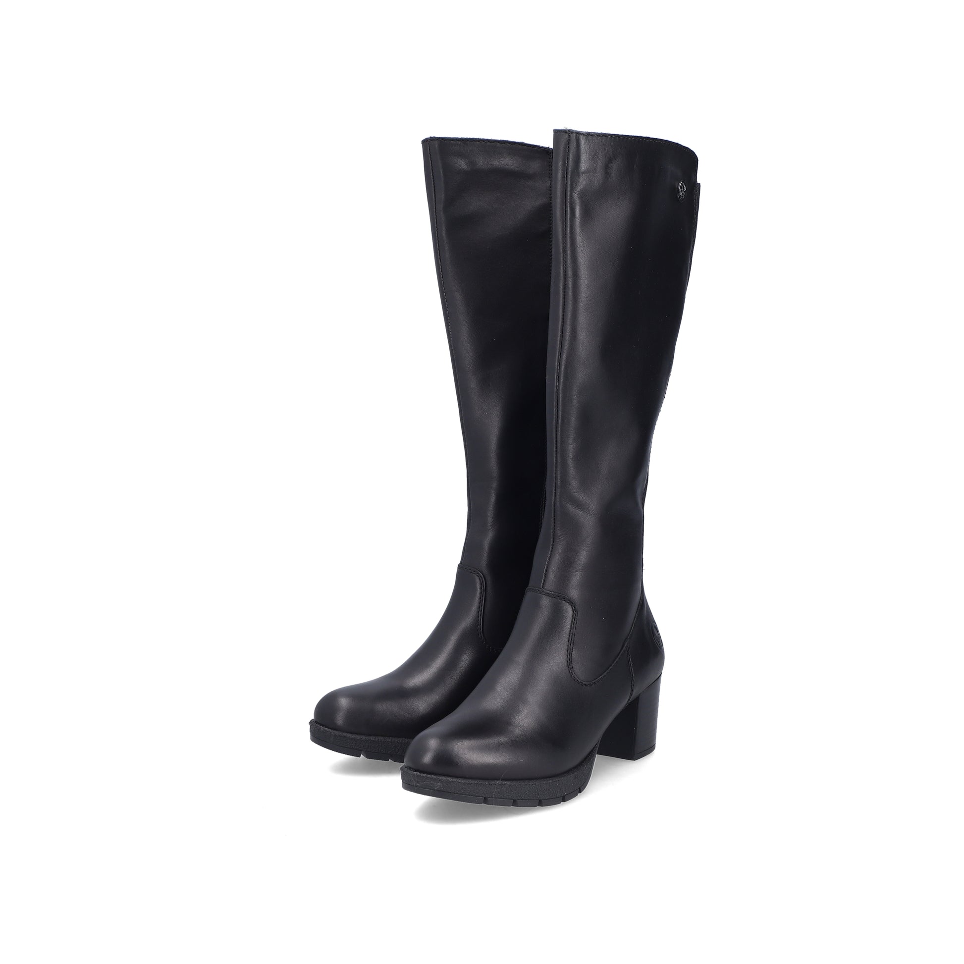 Black Zip Boots for Women | Rieker 77684-00