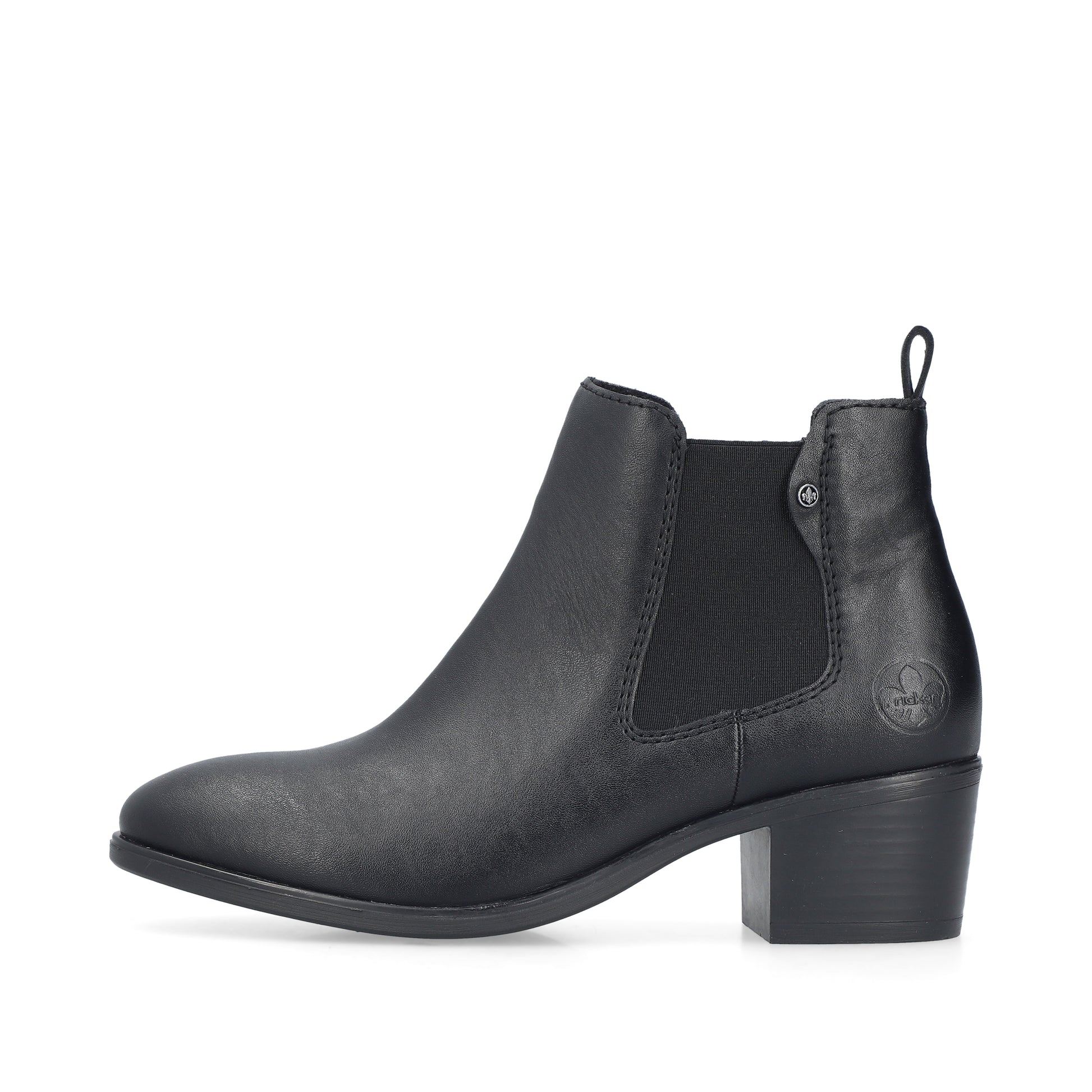 Black Zip Boots for Women | Rieker 73971-00
