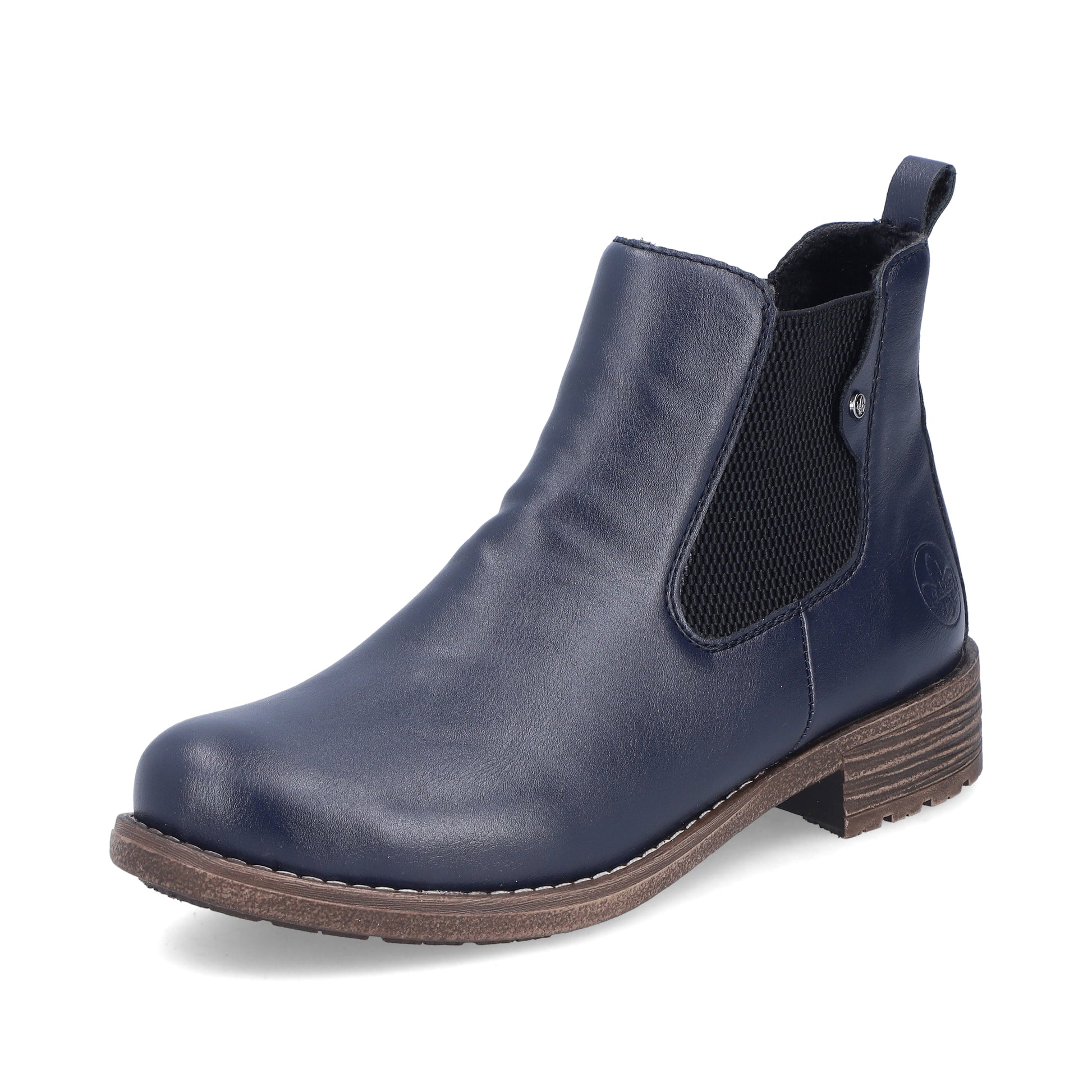 Blue Elasticated Boots for Women | Rieker 79450-14