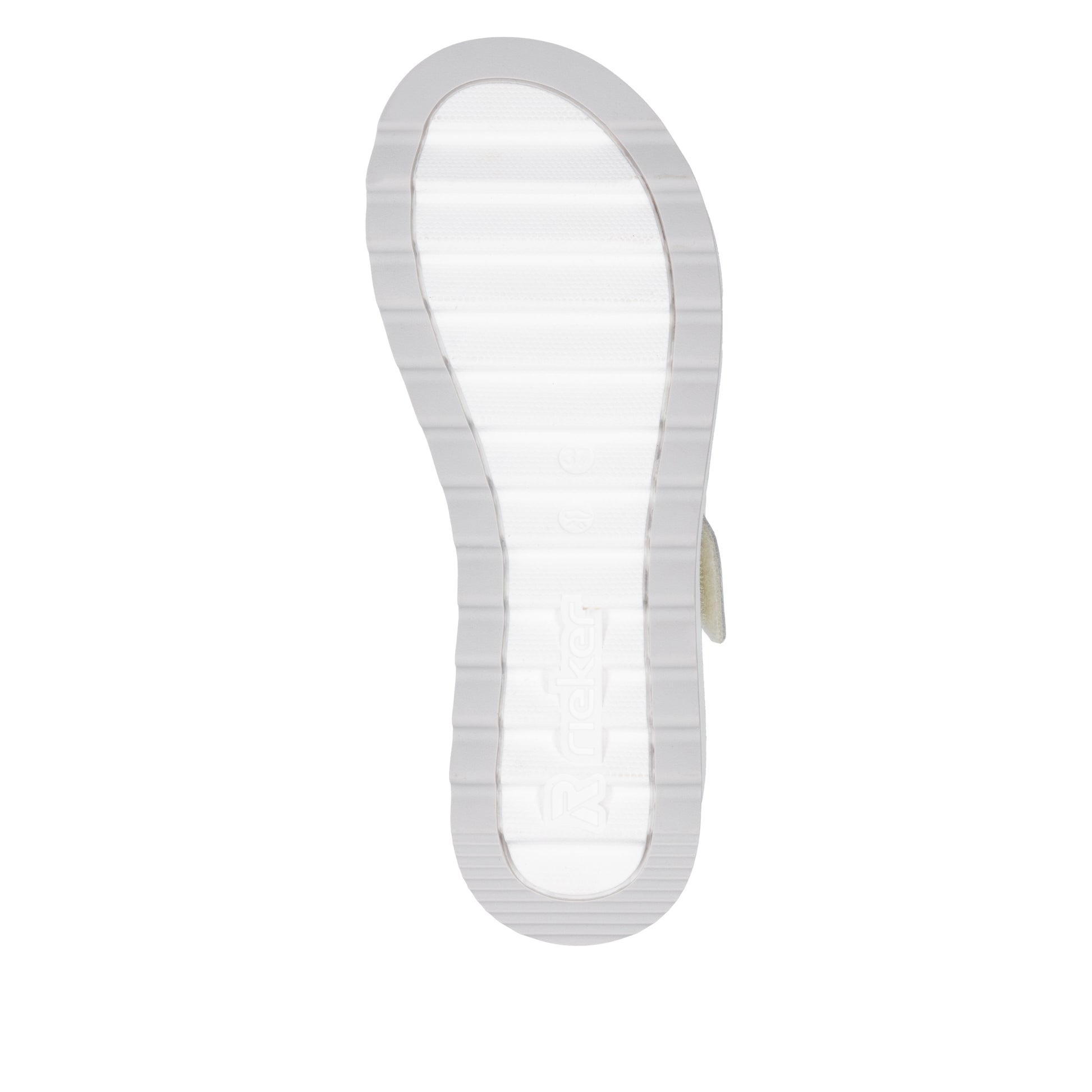 White Hook & Loop Sandals for Women | Rieker Sport W3050-90