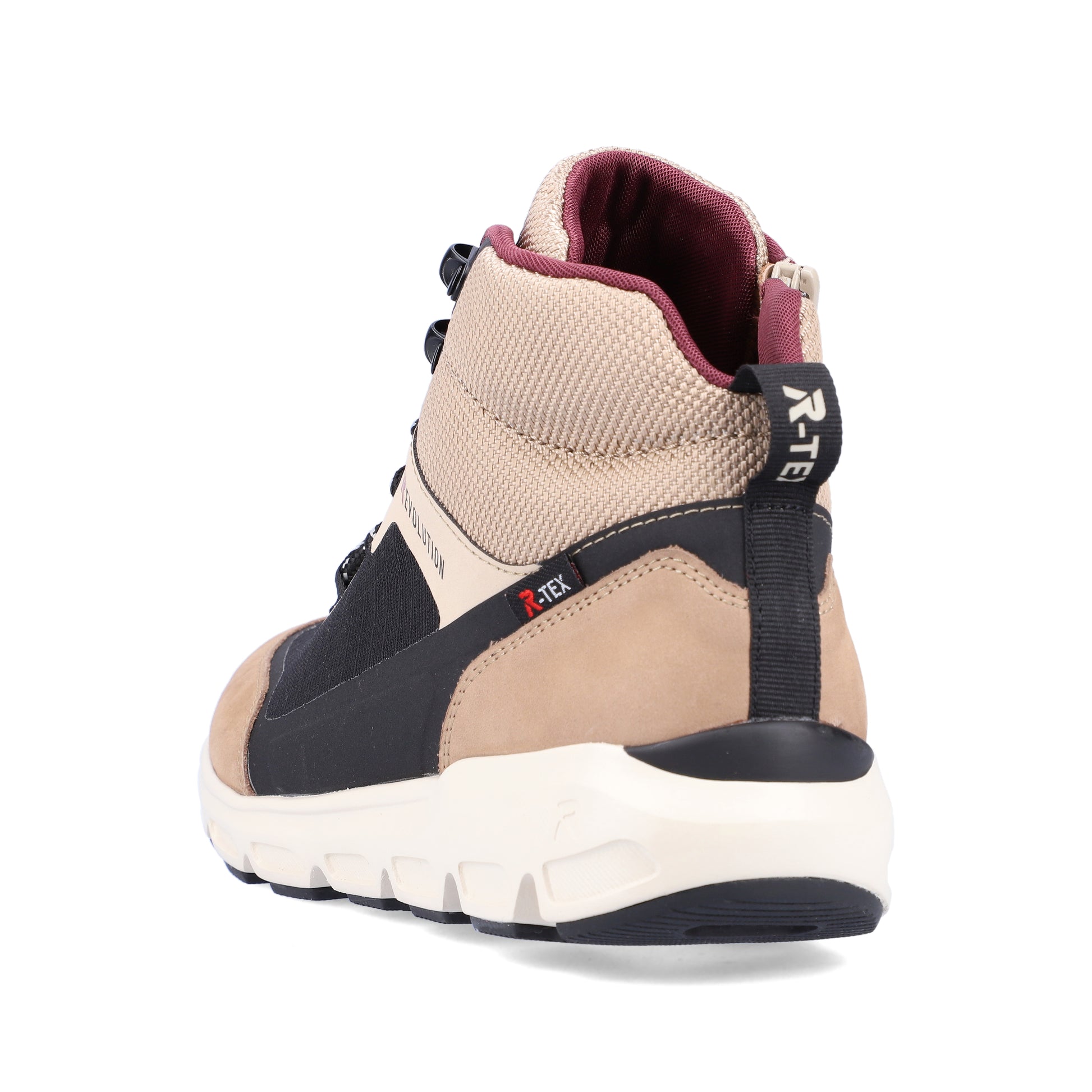 Beige Zip Boots for Women | Rieker Sport 40460-62