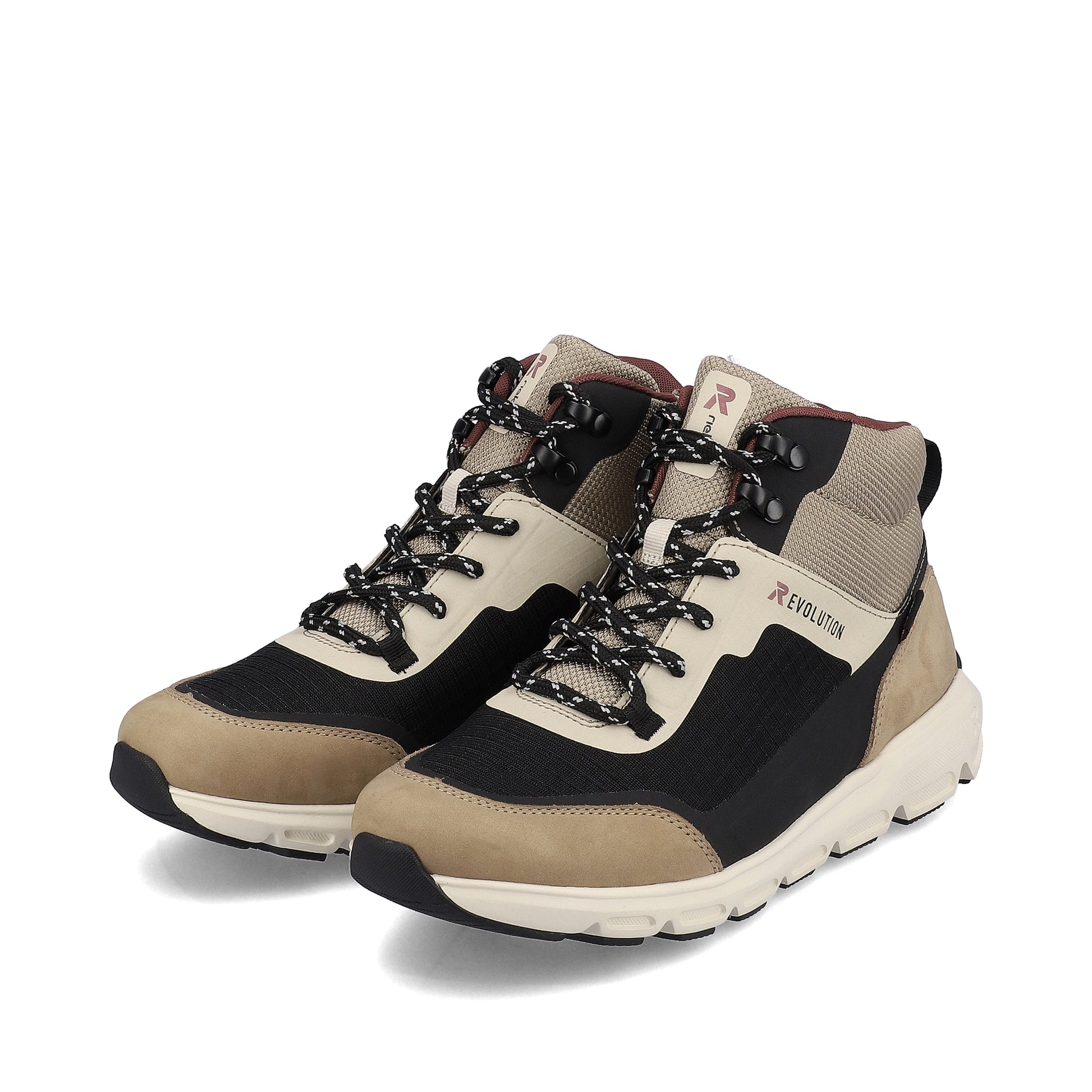 Beige Zip Boots for Women | Rieker Sport 40460-62