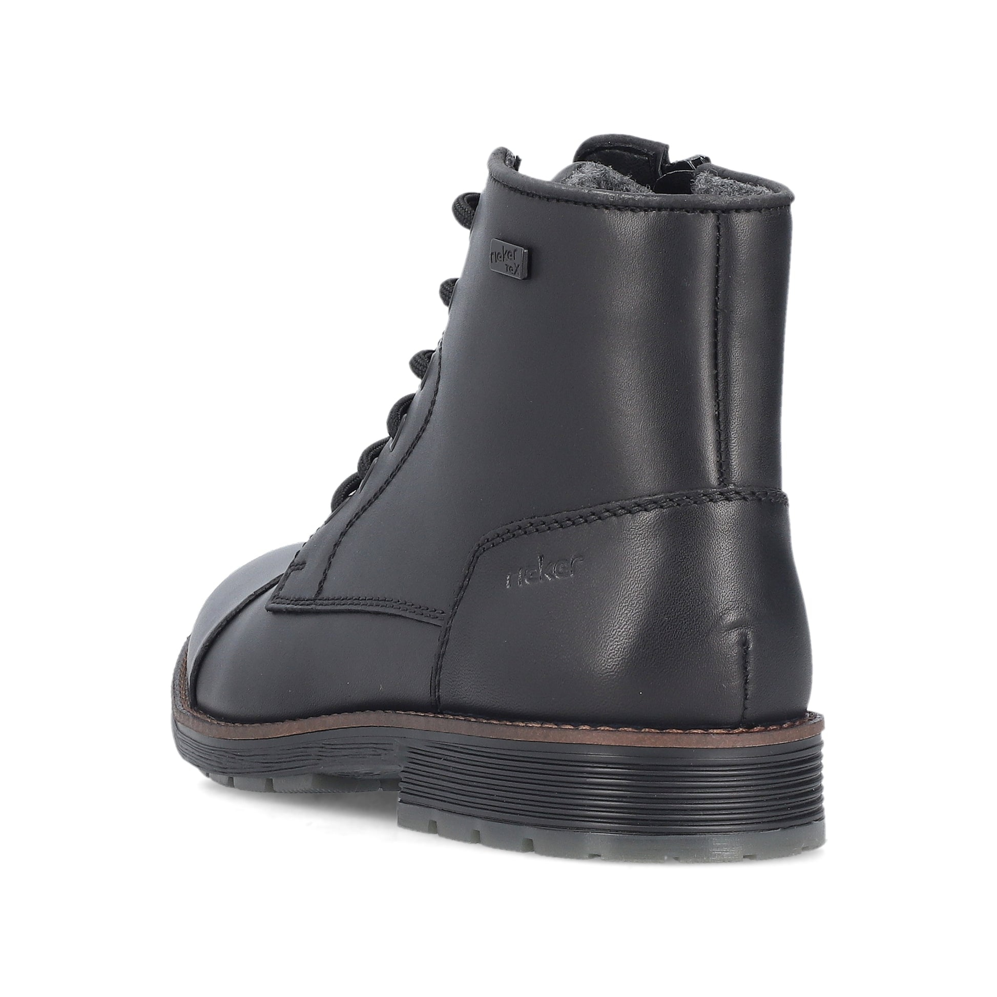 Black Zip Boots for Men | Rieker F4546-00
