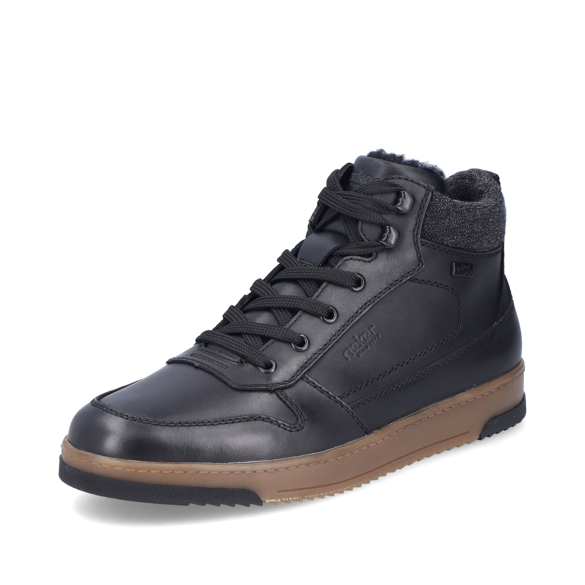 Black Zip Boots for Men | Rieker 17530-00