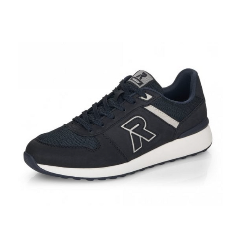Black and White Rieker Trainers