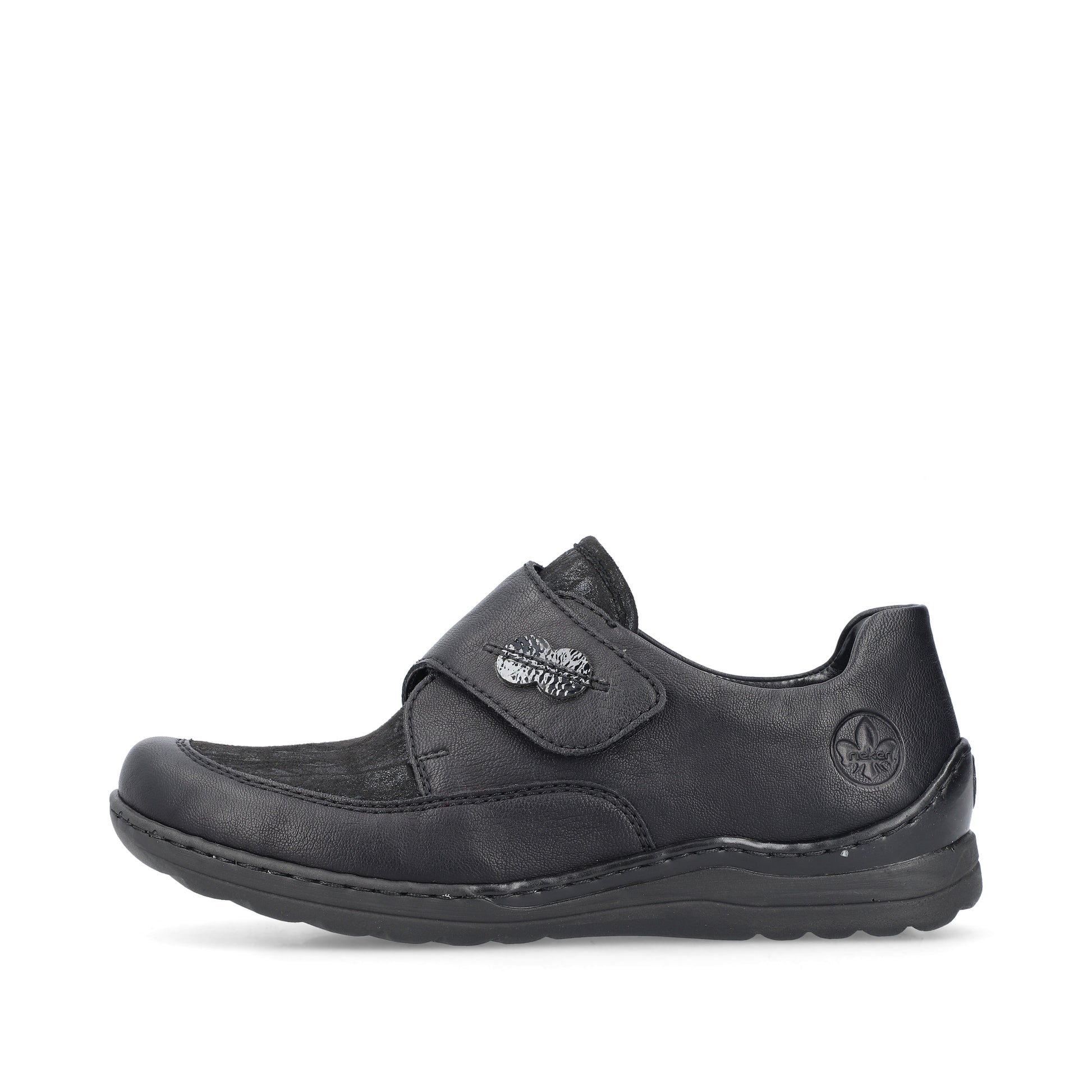 Black Hook & Loop Shoes for Women | Rieker 48954-00