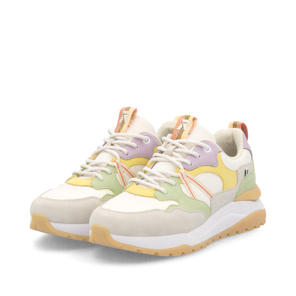 White Elasticated Shoes for Women | Rieker Sport W2501-81