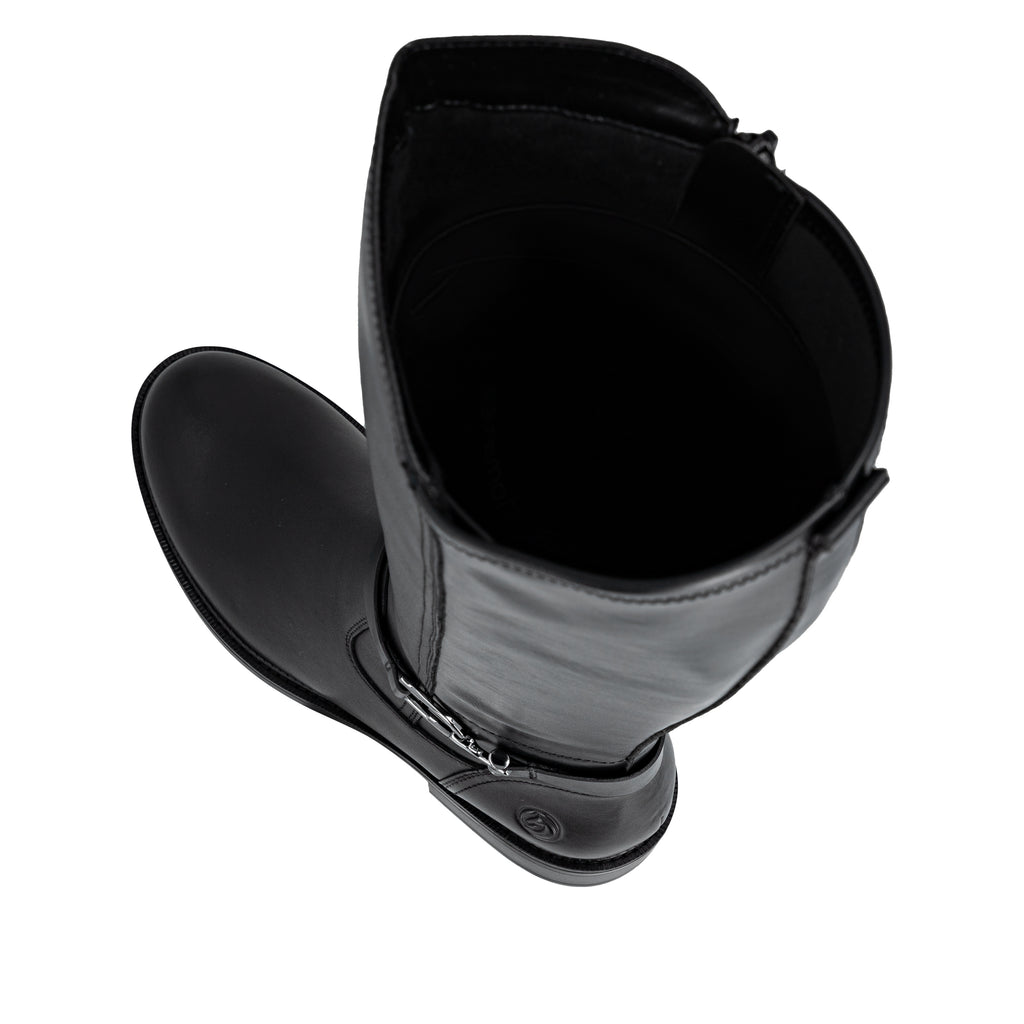 Black Zip Boots for Women | Remonte D2W77-00